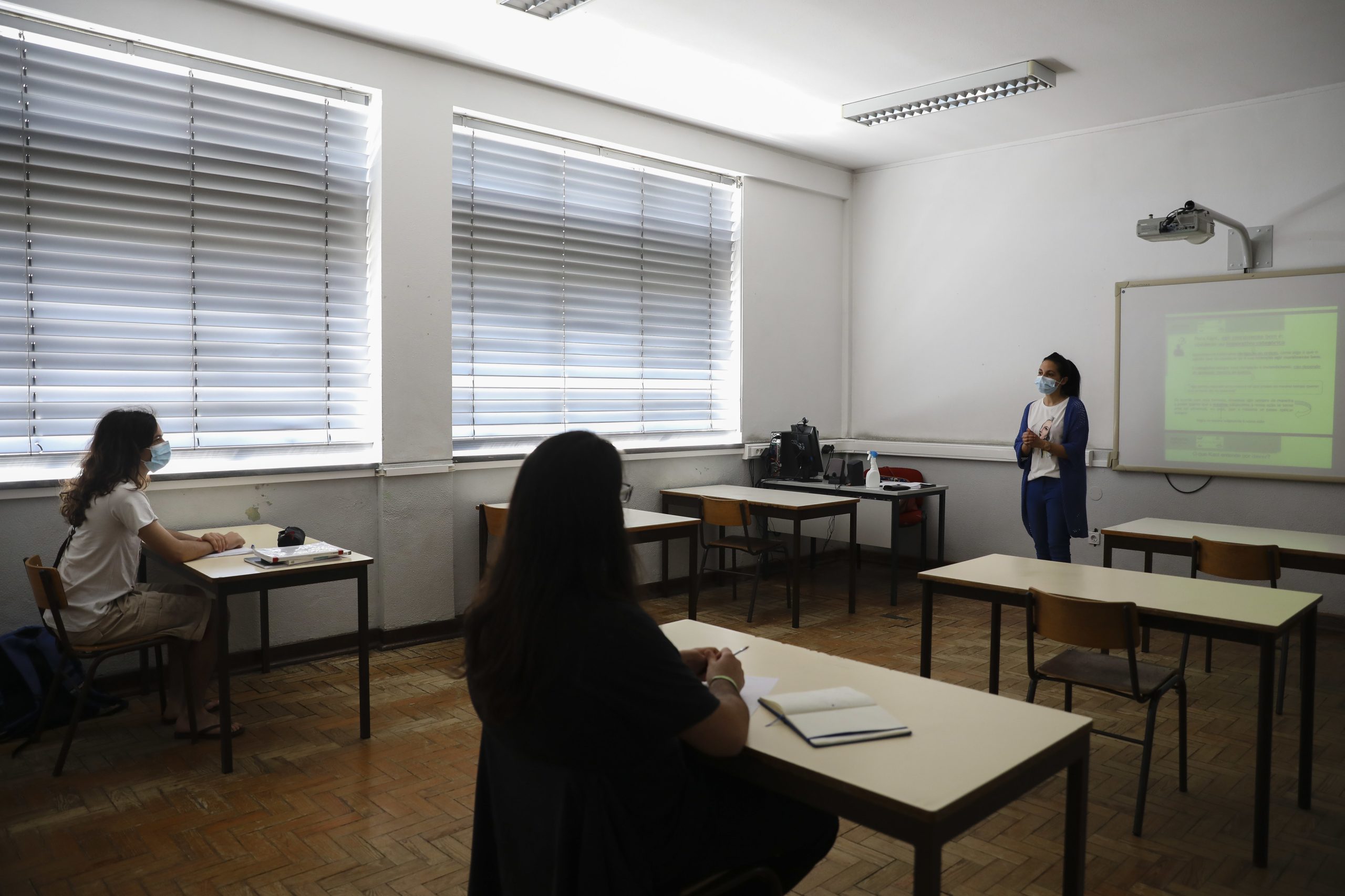 Dos exames feitos hoje, apenas o de Latim teve 100% das presenças (porque só foi feito por duas pessoas)