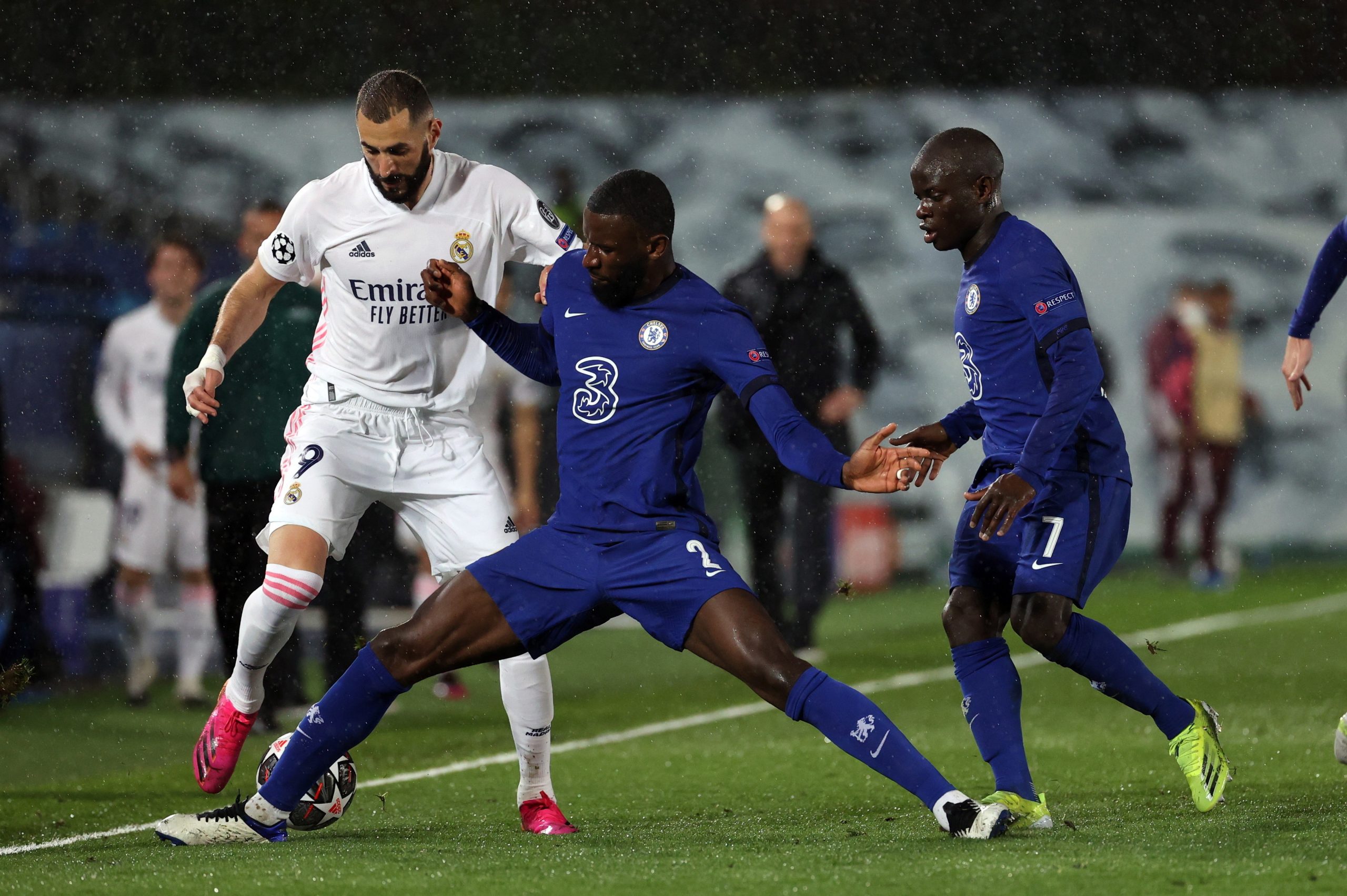 Real Madrid e Chelsea empatam. Eliminatória da Liga dos Campeões fica em aberto para segunda mão