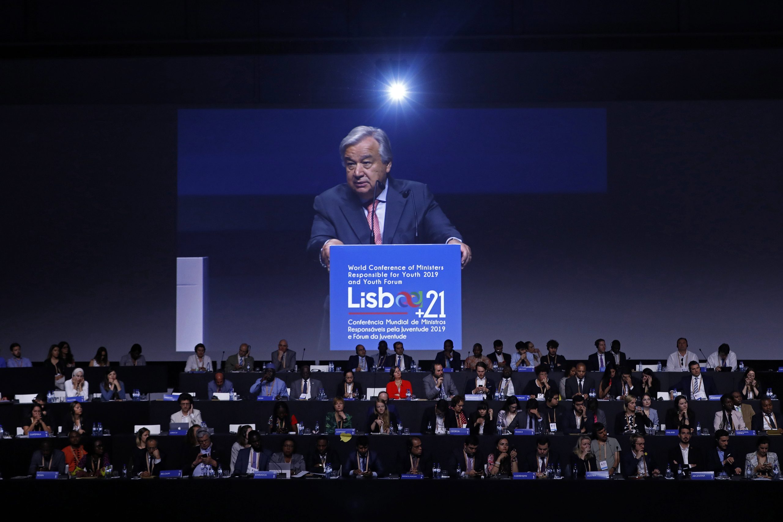 António Guterres reconhece que a sua geração falhou desafio da emergência climática
