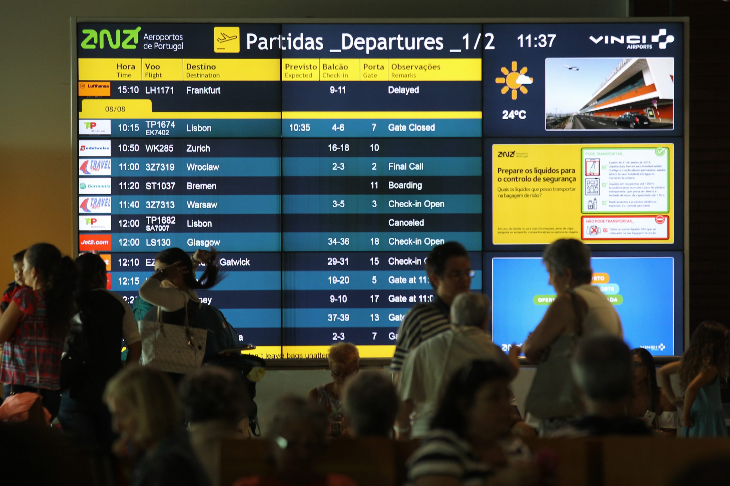 Mais portugueses vão viajar no final do ano, mas destinos mantêm-se