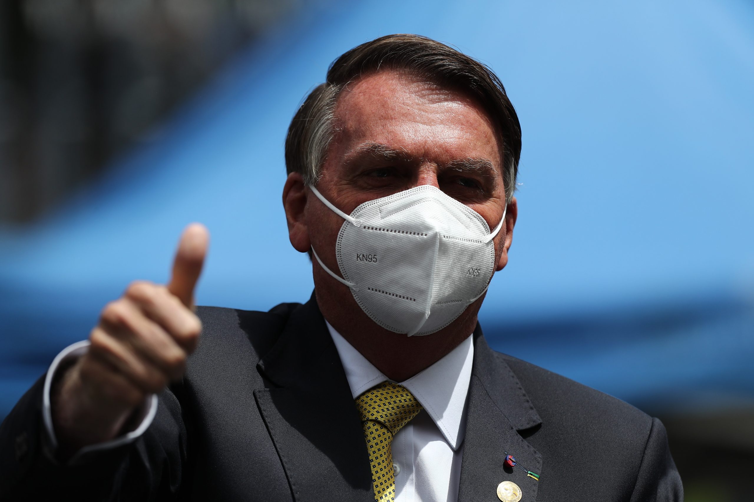 Bolsonaro diz que faltou marijuana em protestos contra seu Governo