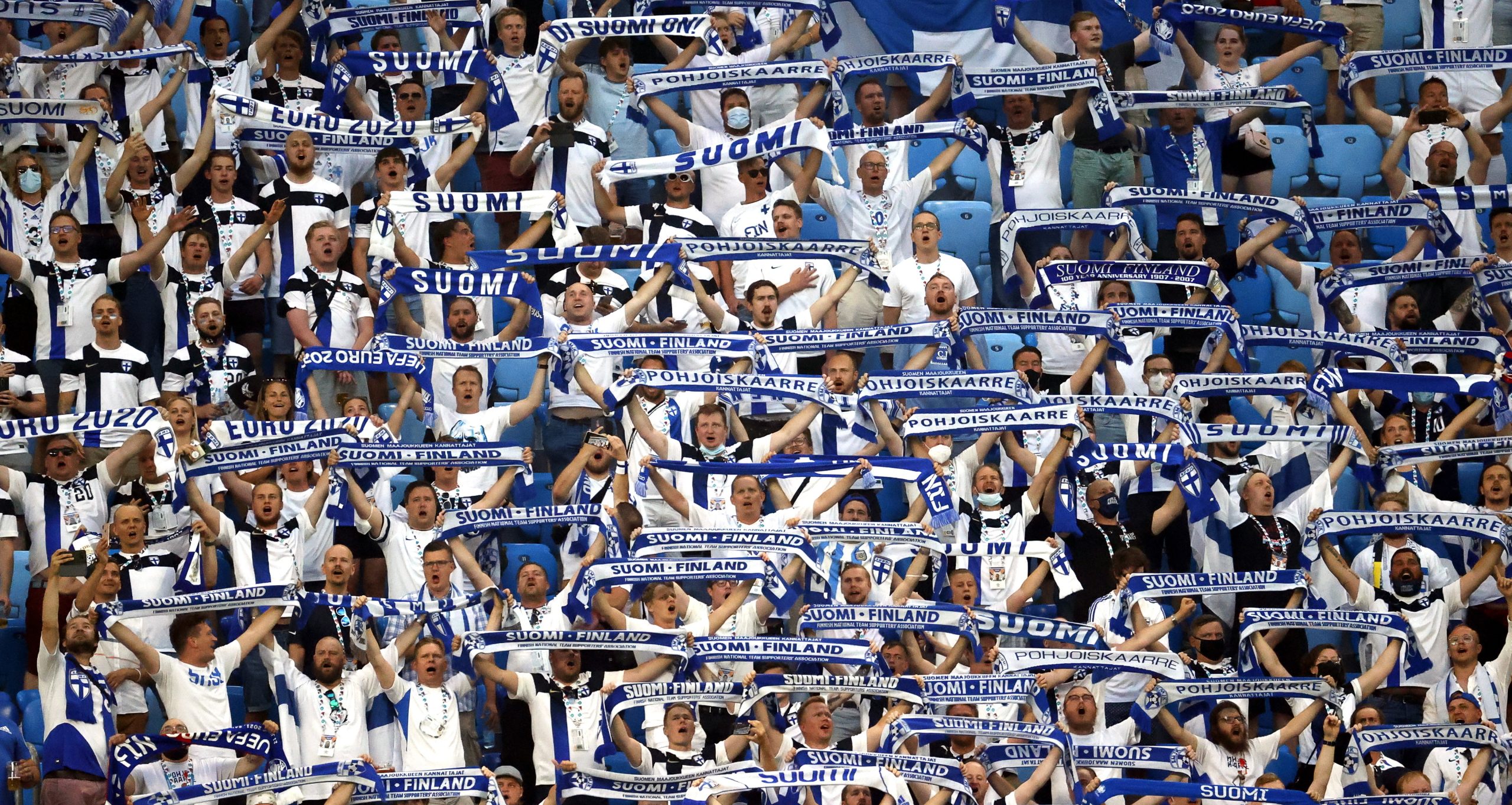 Euro2020: Finlândia com aumento de casos em adeptos que regressaram da Rússia