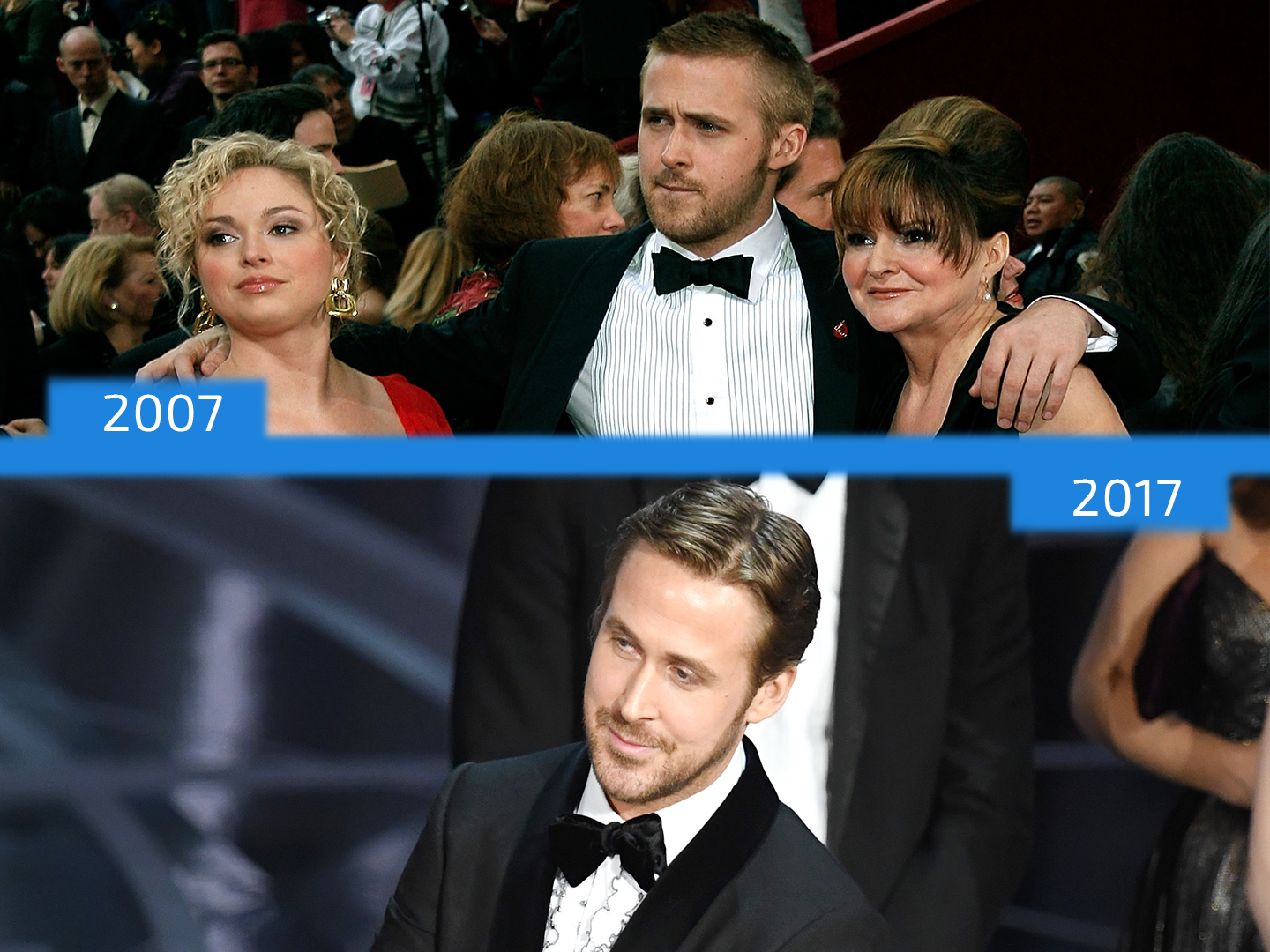 Óscares: 10 anos é muito tempo? Veja as fotos do “antes” e do “ontem à noite”