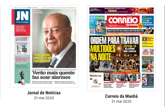 Revista de imprensa: A América que arde nas ruas e o país que sobre nos termómetros