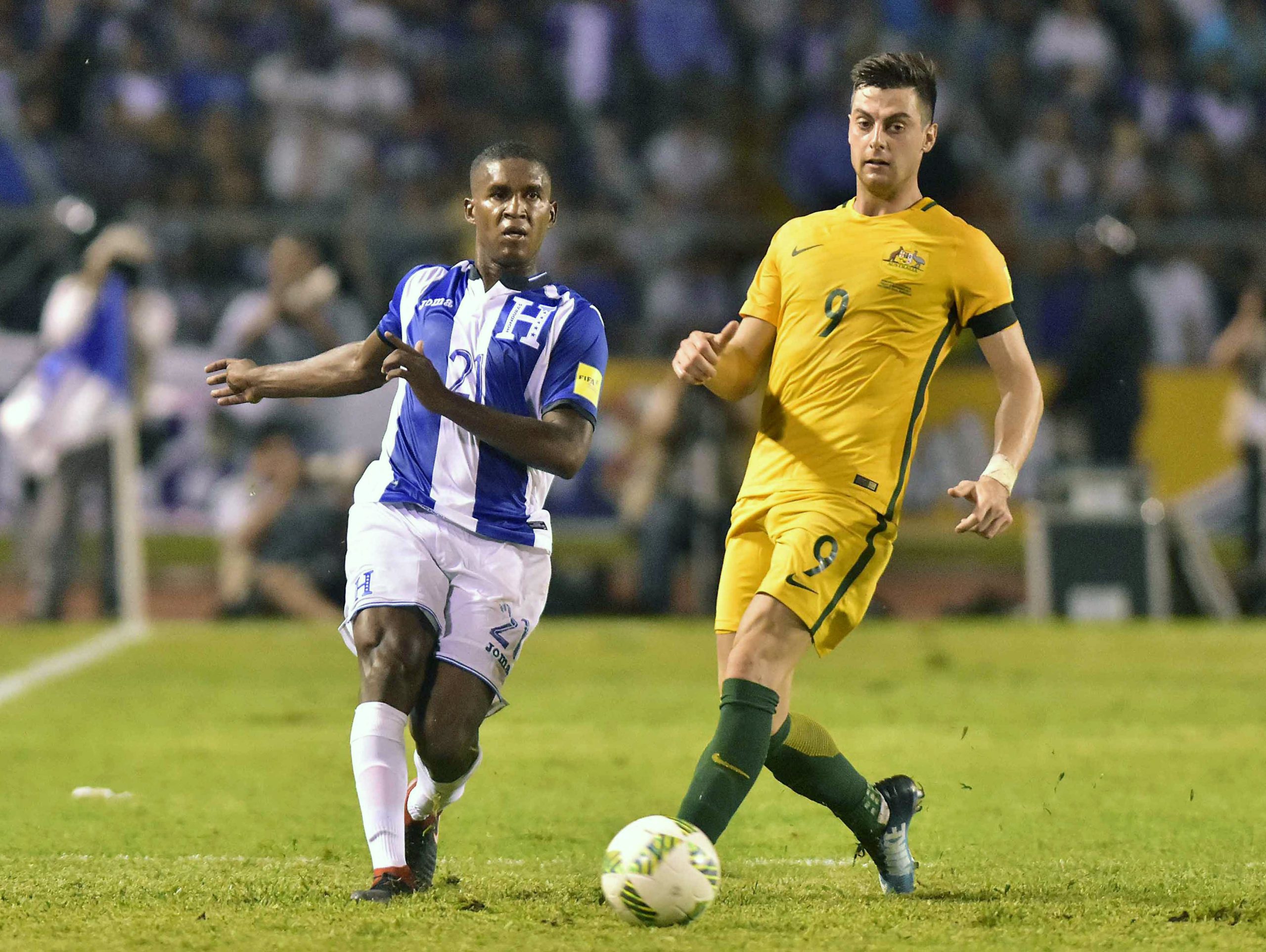 Austrália derrota Honduras e garante penúltima vaga no Mundial2018