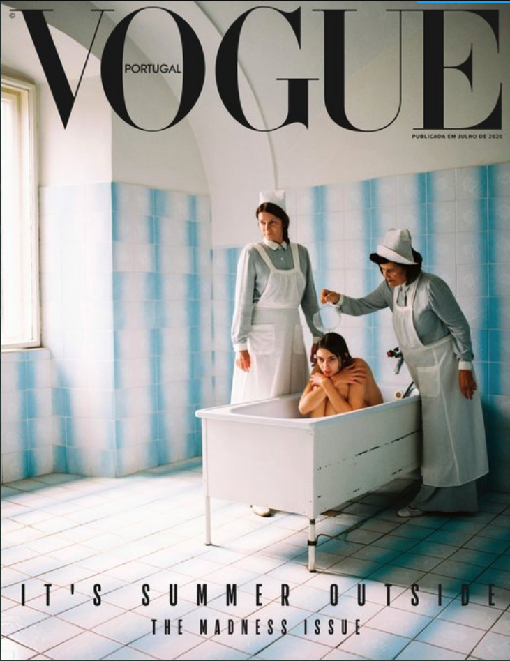 “Edição da Loucura”. Vogue Portugal criticada por capa sobre saúde mental