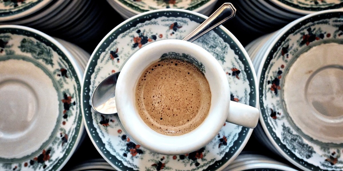 Queria um café? Já não quer?