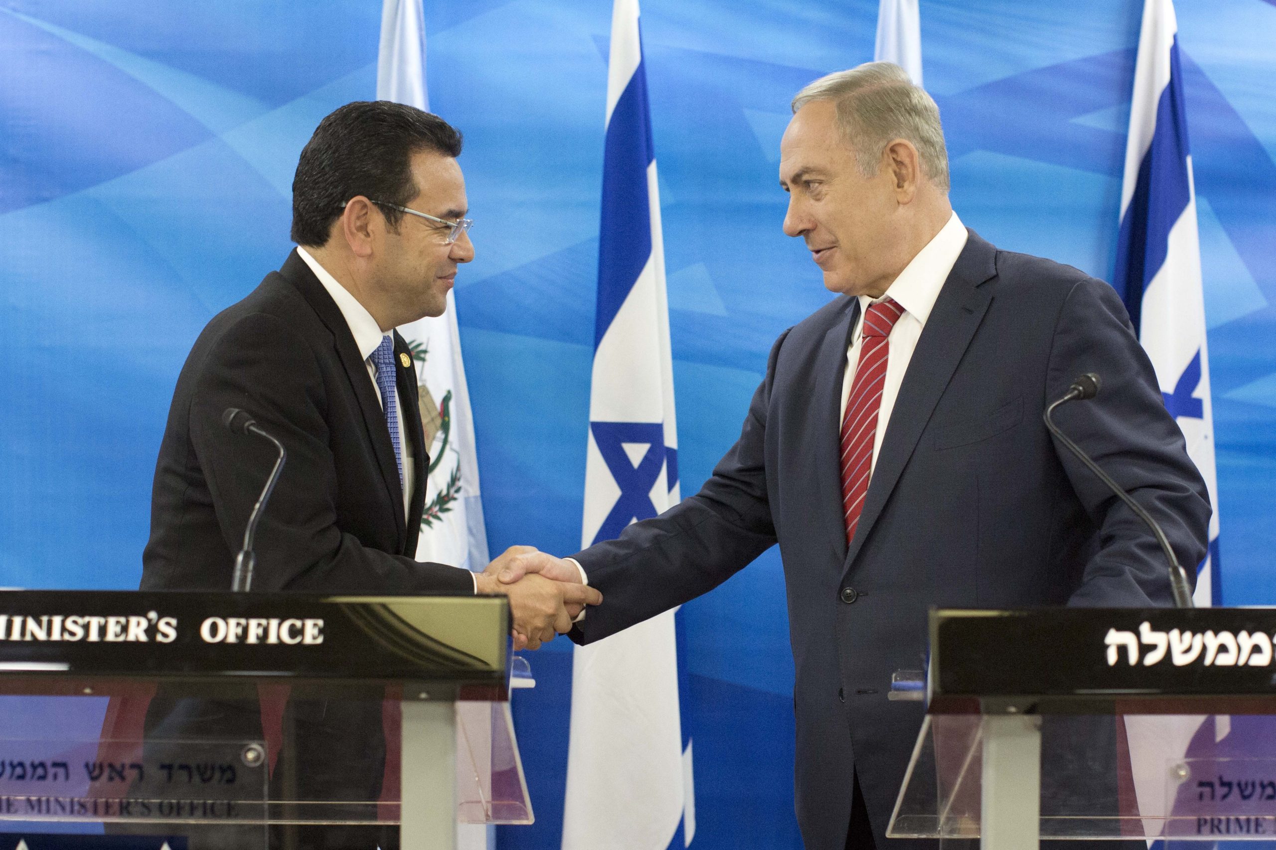 Guatemala segue EUA e anuncia transferência de embaixada de Telavive para Jerusalém