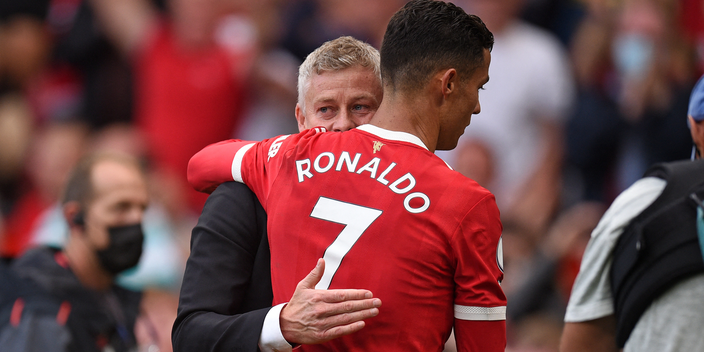 Ronaldo despede-se de Solskjaer desejando-lhe o melhor da vida