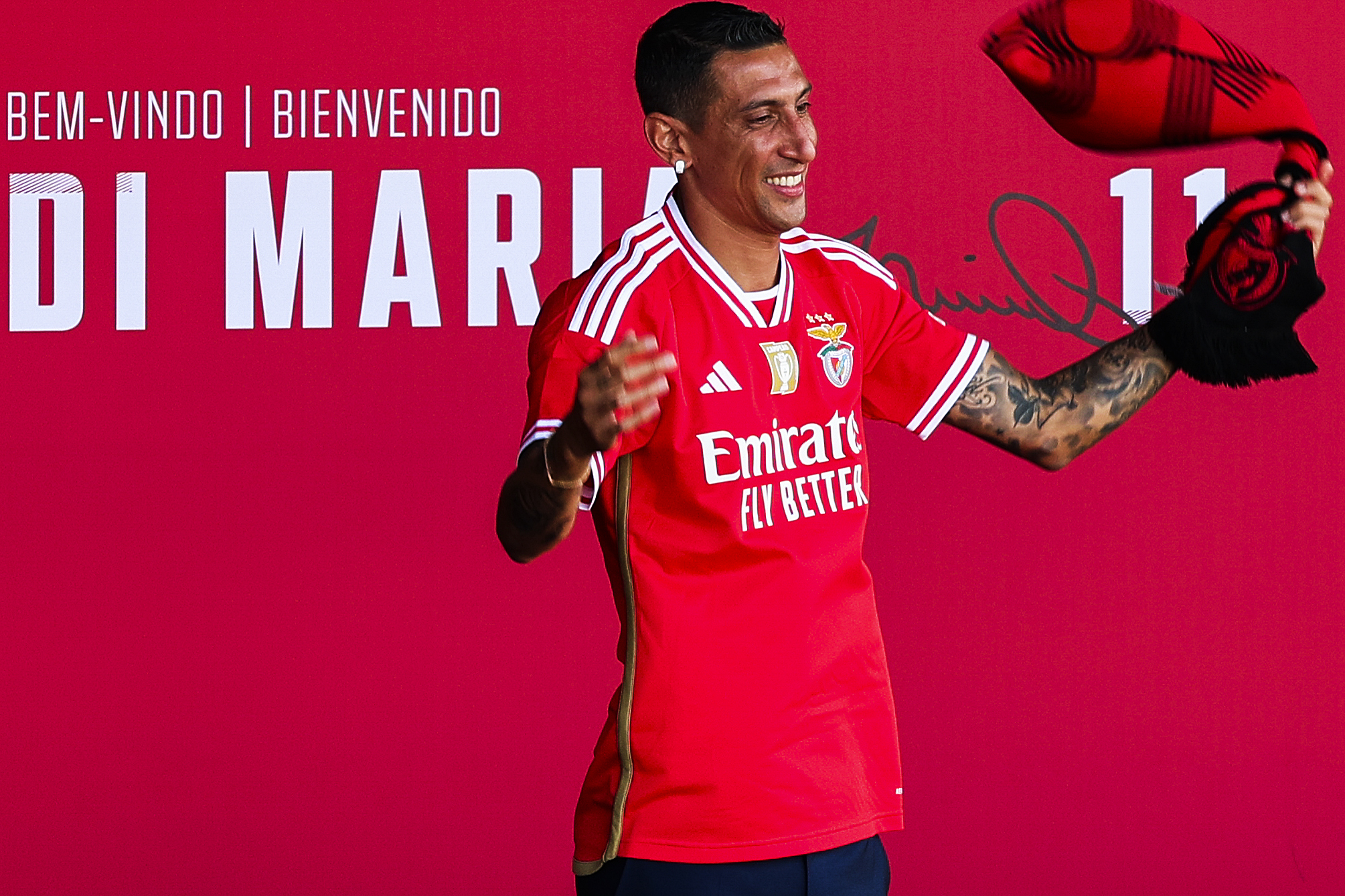 Di Maria diz que escolheu voltar ao Benfica “com o coração”