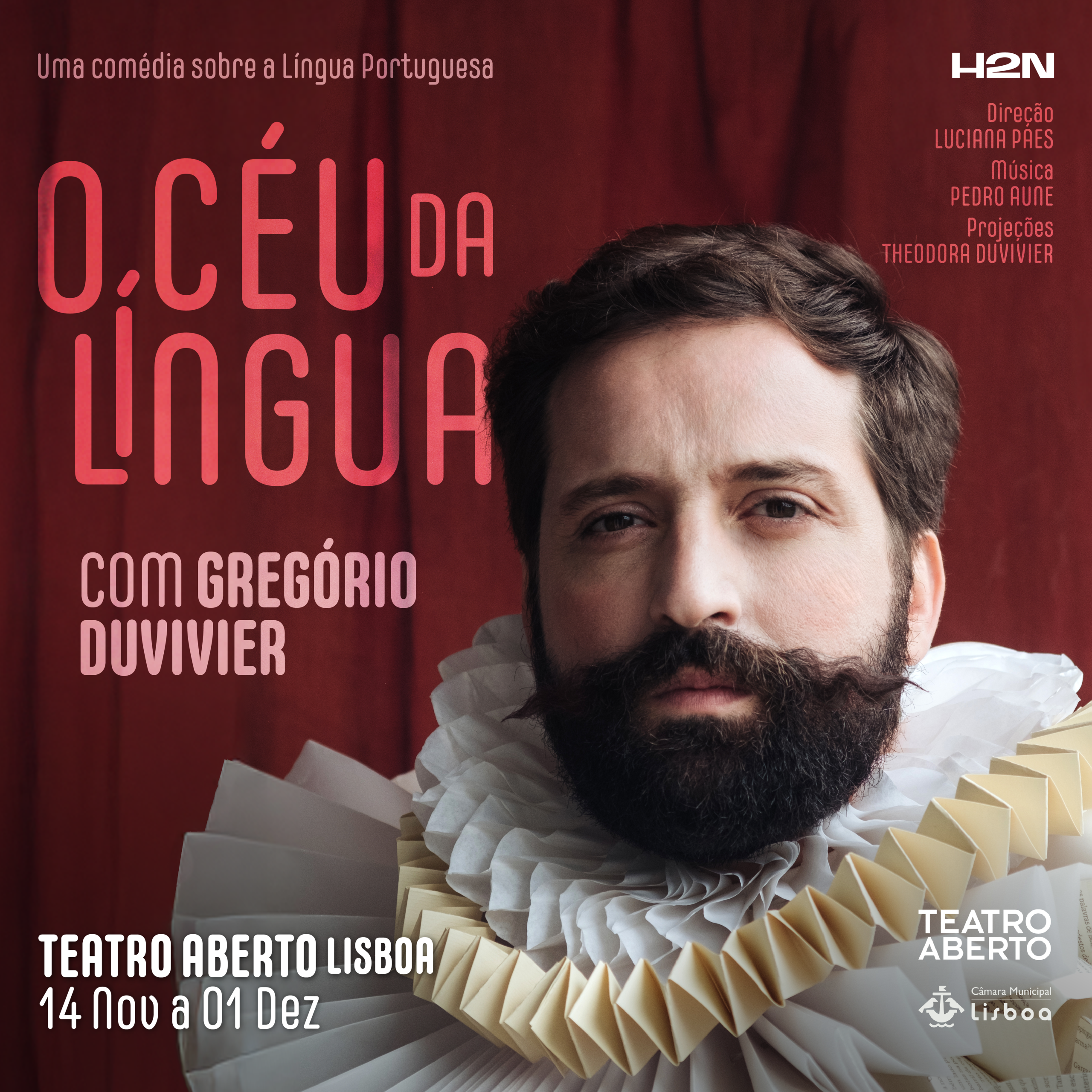 Gregório Duvivier regressa a Portugal com nova peça ‘O Céu da Língua’