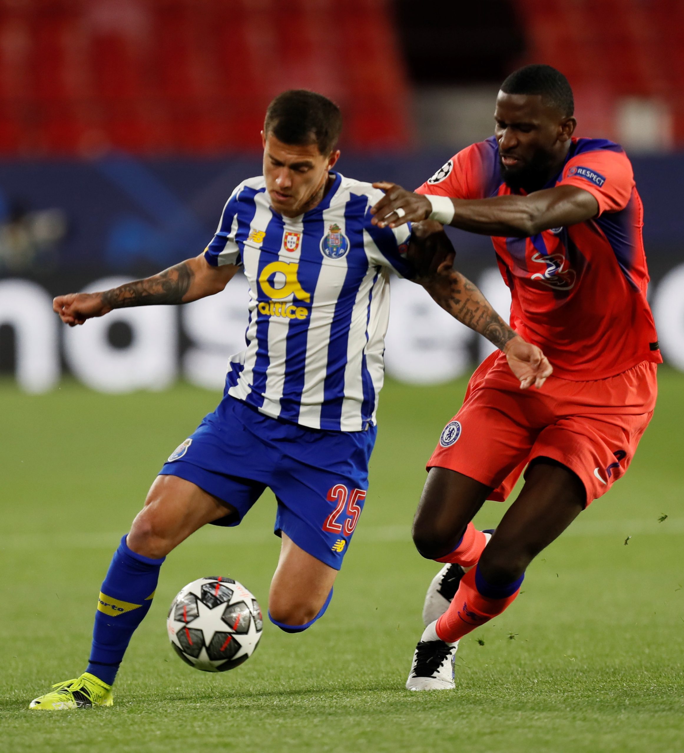 FC Porto perde por 2-0 com Chelsea na primeira mão dos ‘quartos’ da ‘Champions’