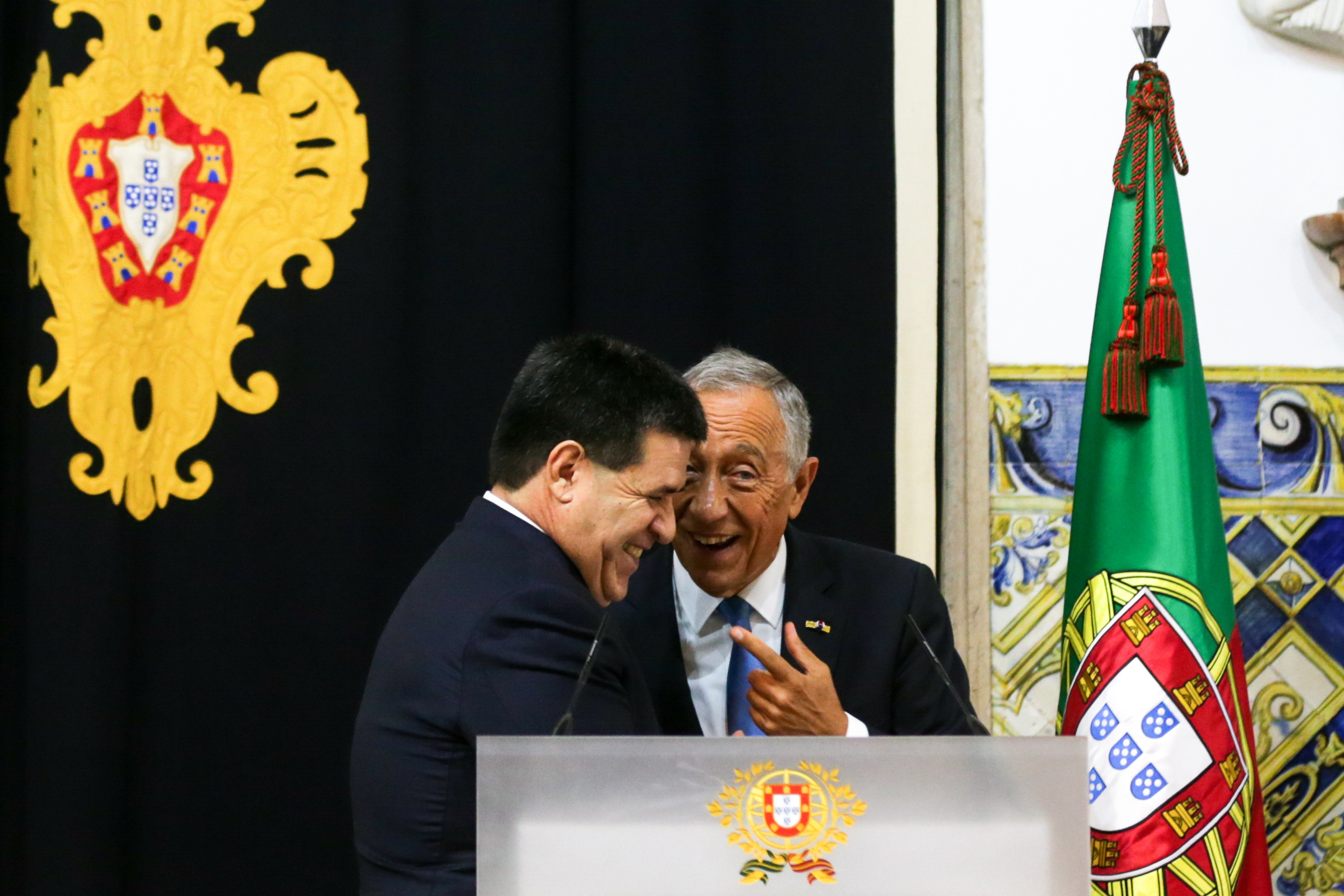 Marcelo enaltece visita “estratégica” do Presidente do Paraguai a Portugal