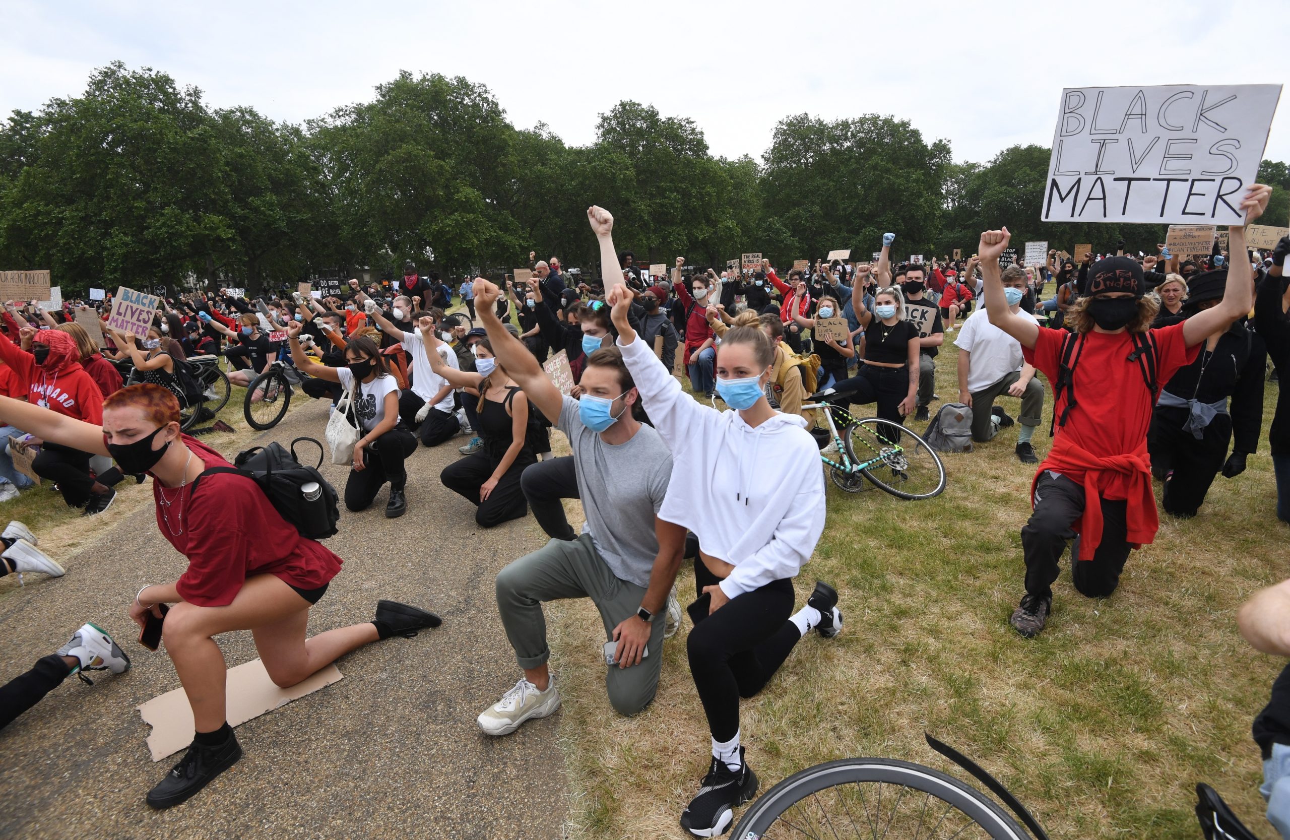 George Floyd: 13 detidos em protestos em Londres