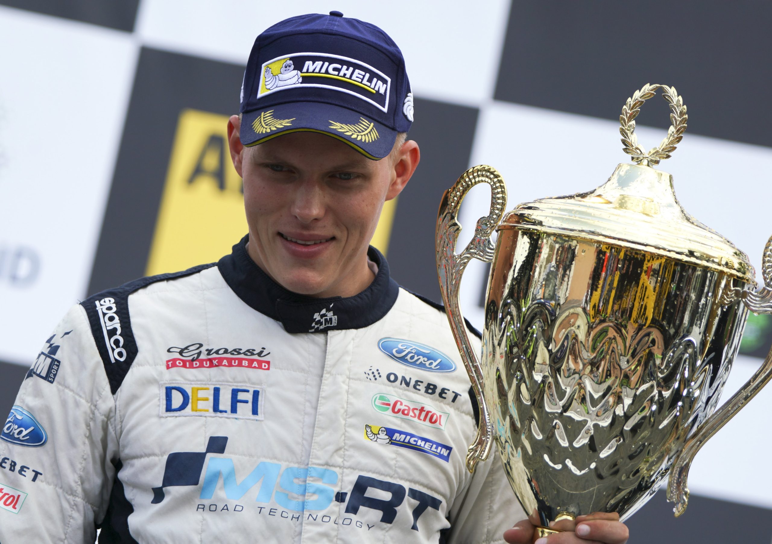 Estónio Ott Tänak, segundo no Mundial de ralis, na Toyota em 2018