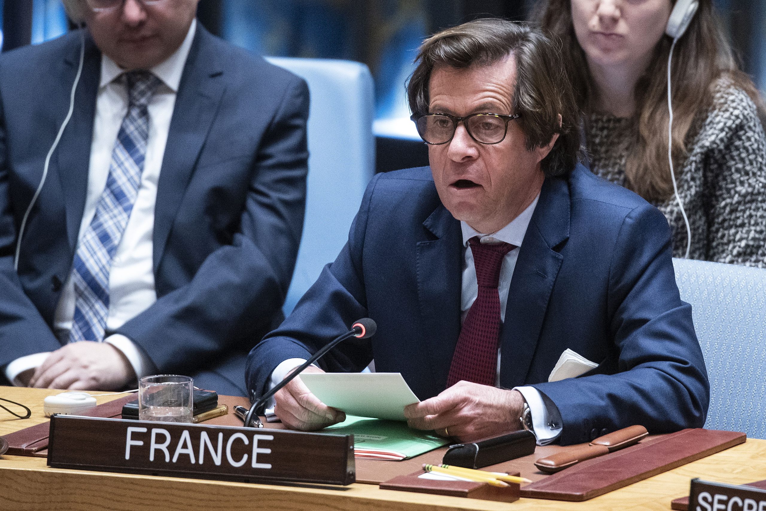 França defende ser hora do Conselho de Segurança agir ao invés de “só falar”