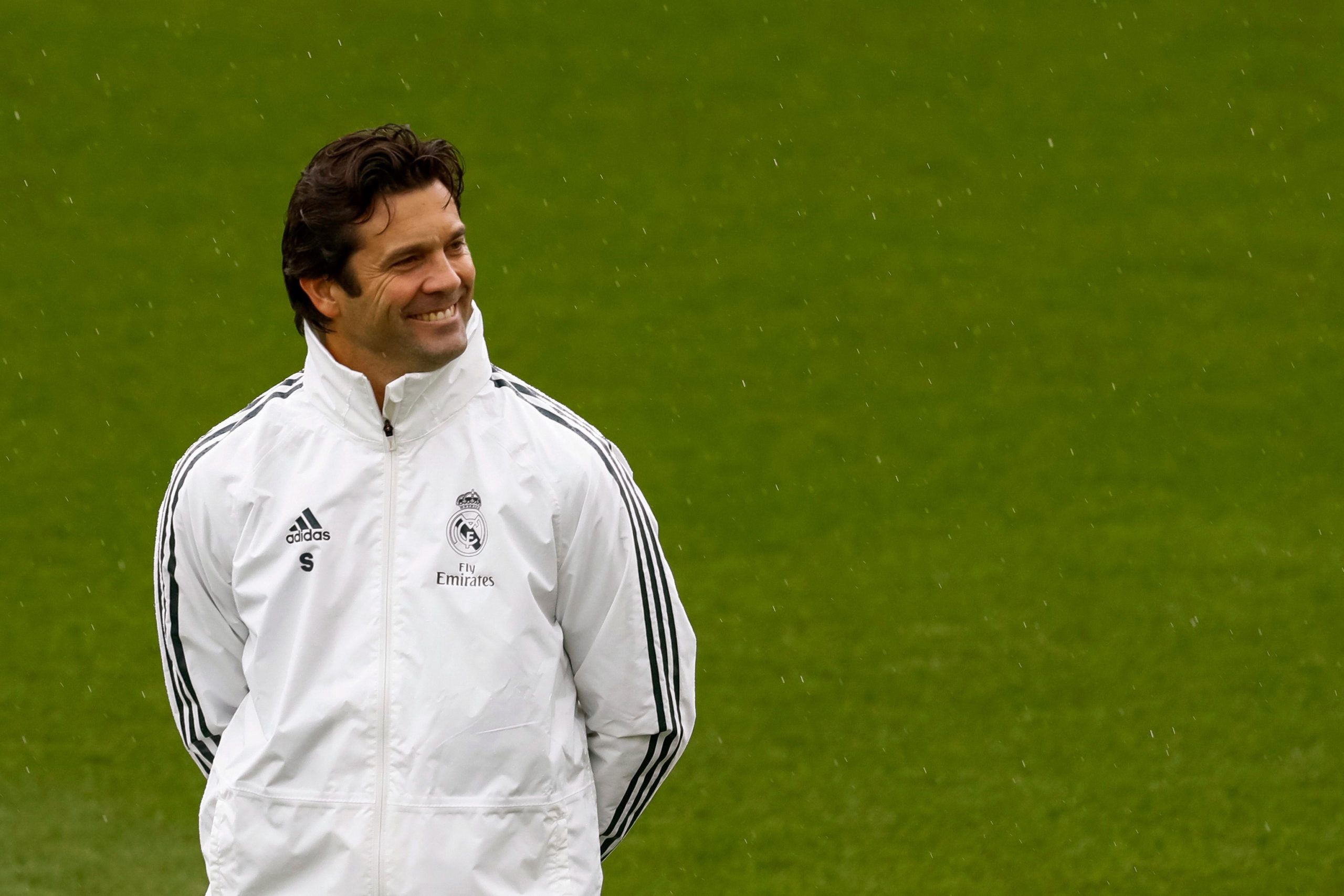 Santiago Solari dirigiu primeiro treino do Real Madrid após saída de Lopetegui