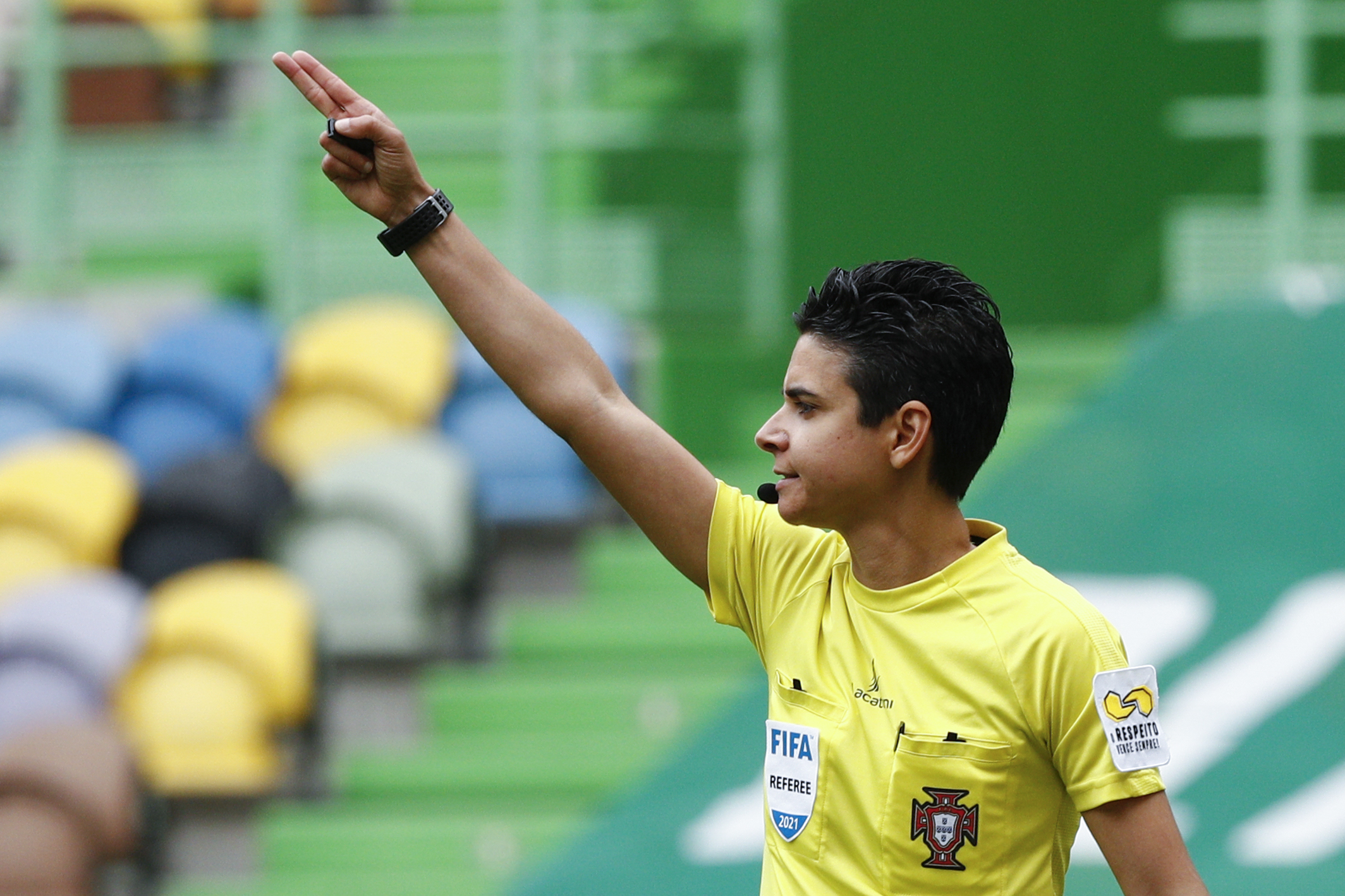 Catarina Campos será a primeira árbitra principal num jogo da I Liga portuguesa