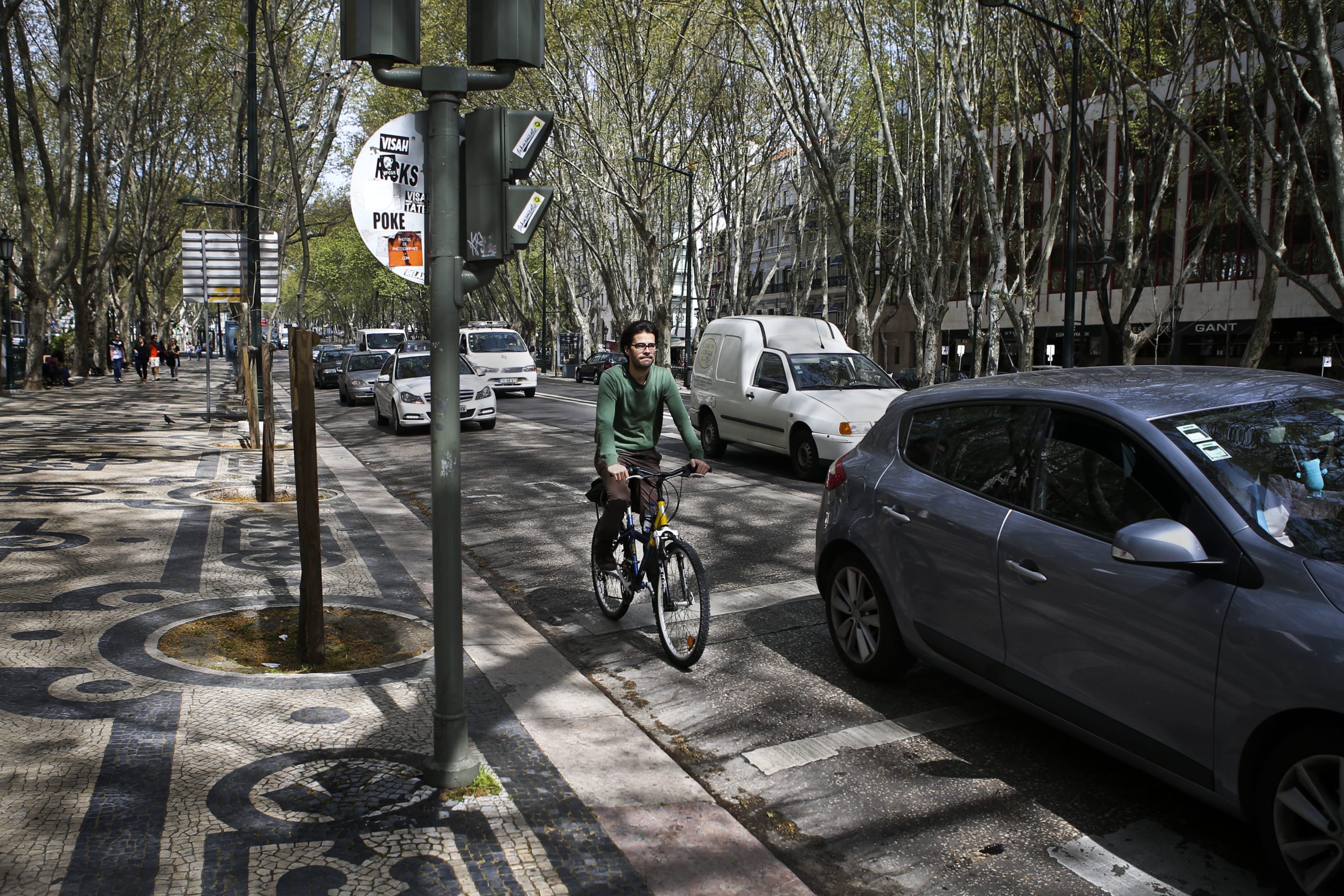 Lisboa: Avenida da Liberdade com poluição acima dos limites legais