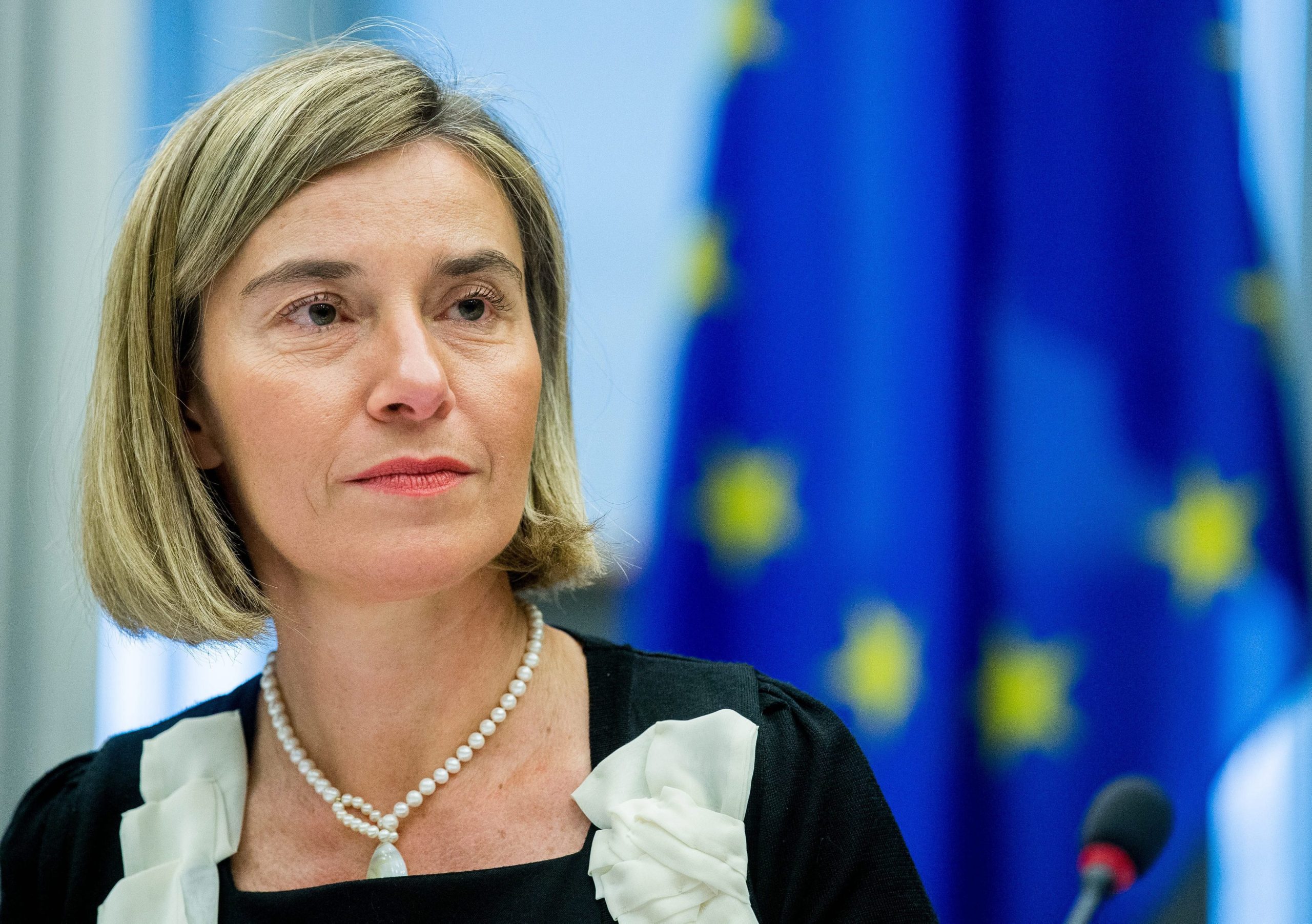 Mogherini: A União Europeia também é uma potência militar, e não devemos ter receio em dizê-lo