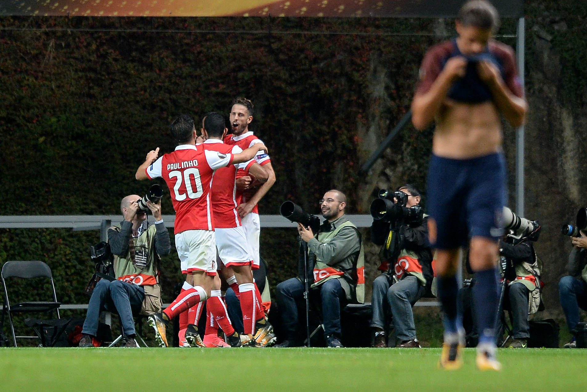 Liga Europa: Fransérgio dá vitória ao Braga ao cair do pano