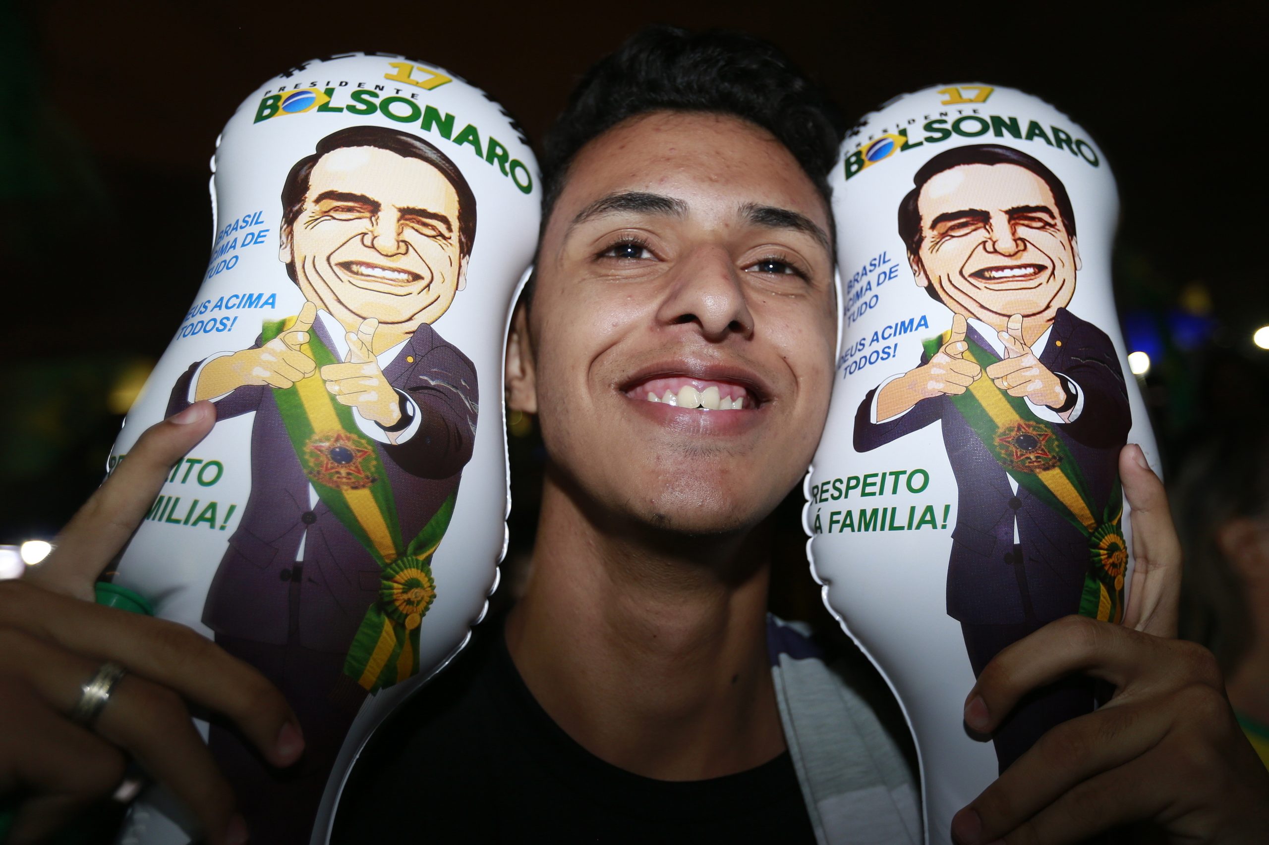 Jair Bolsonaro é o 38.º presidente do Brasil. As eleições em imagens