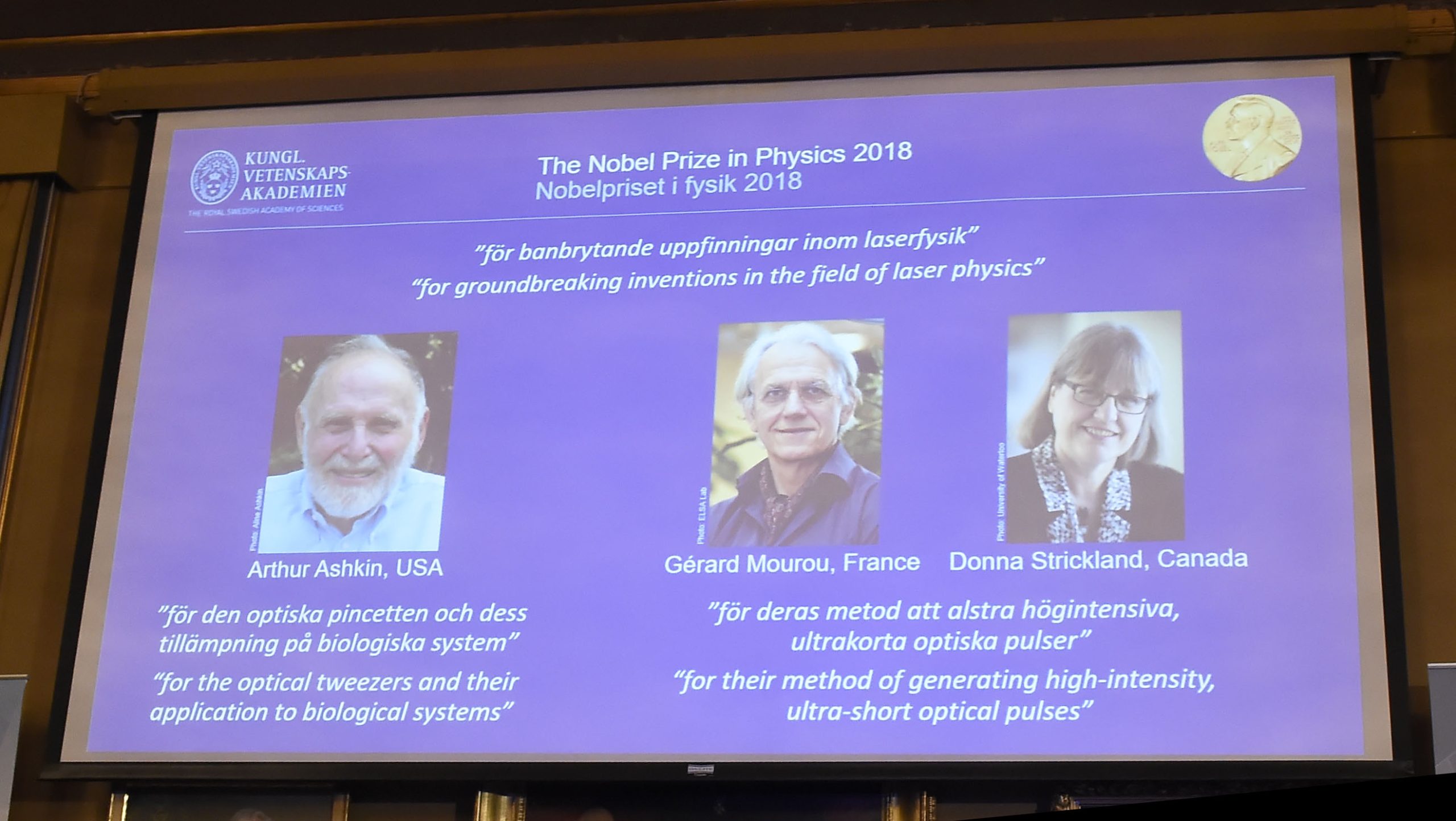 Carlos Fiolhais considera justa e notável atribuição de Nobel da Física a uma mulher