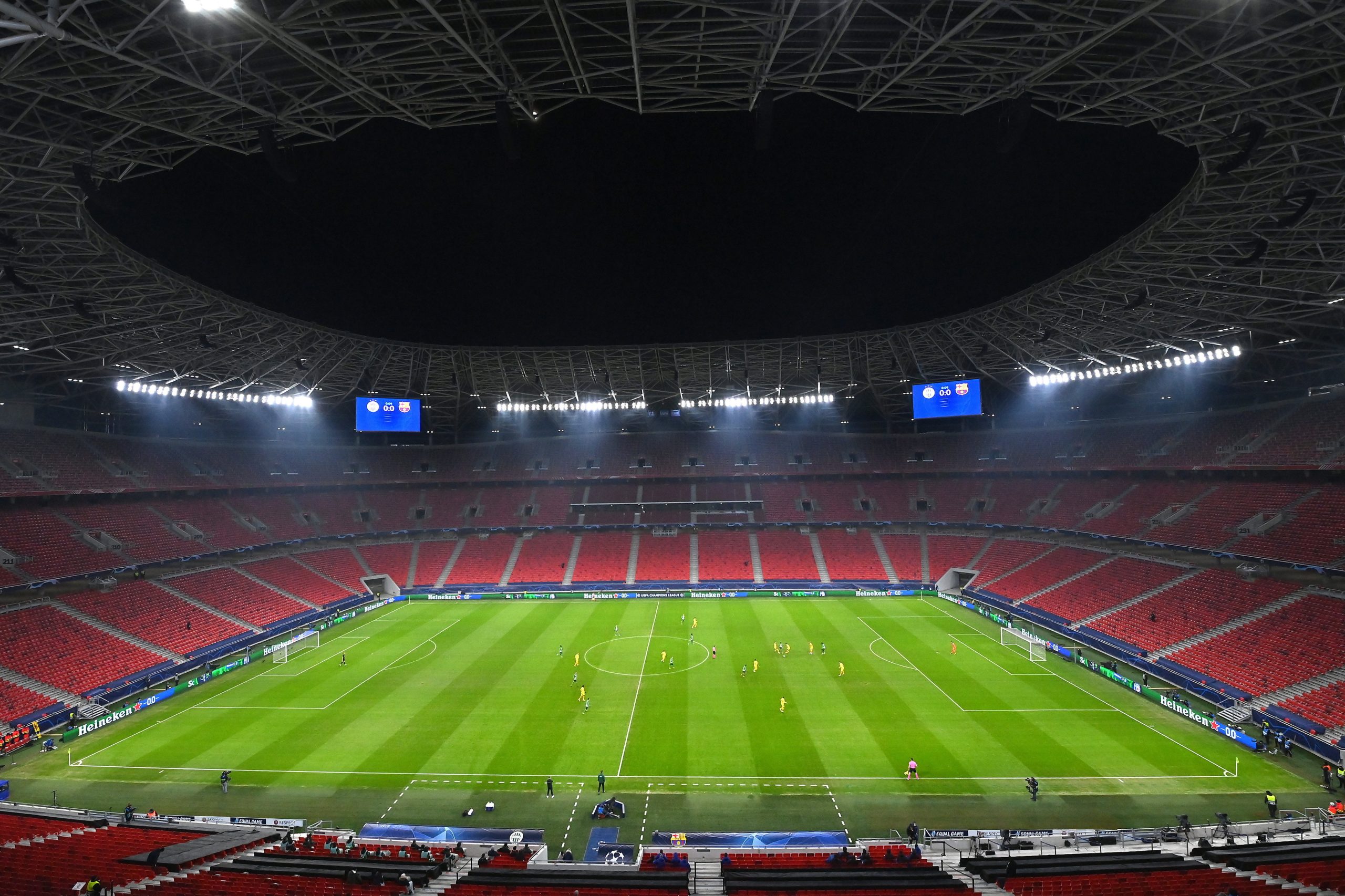 Moderno Puskás Arena vai acolher estreia de Portugal