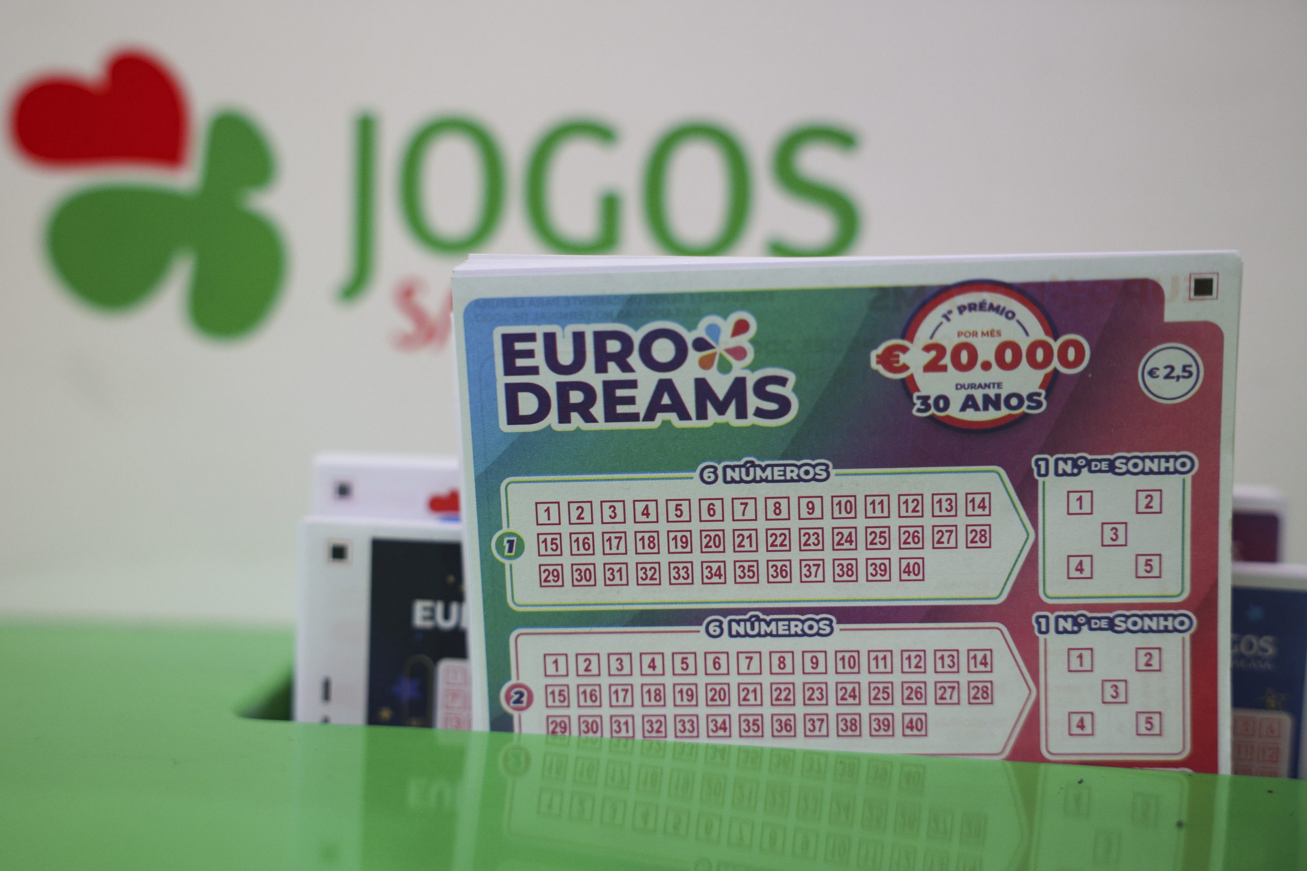 Conheça aqui a chave do Eurodreams desta quinta-feira