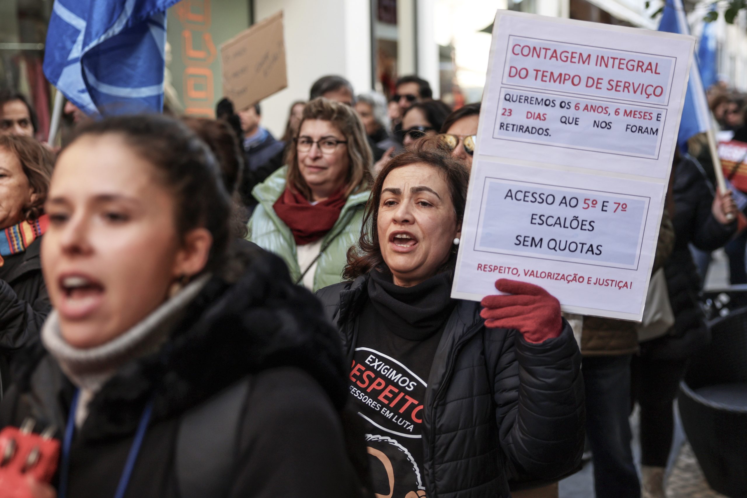 Adesão dos professores à greve em Braga ronda os 90%, diz sindicato