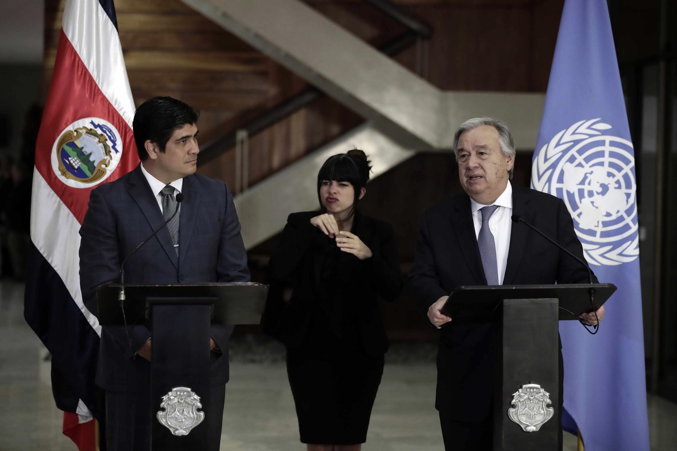 Guterres diz que é “inaceitável” número de mortos e uso da força na Nicarágua