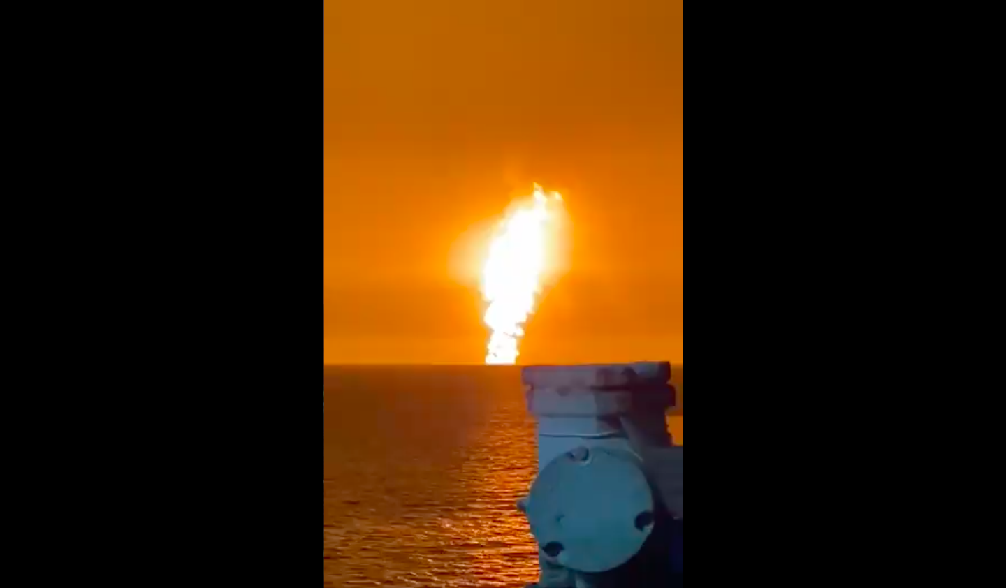 Pode uma explosão ocorrer no meio do mar? Sim, aconteceu no Cáspio — e a culpa terá sido de um vulcão de lama