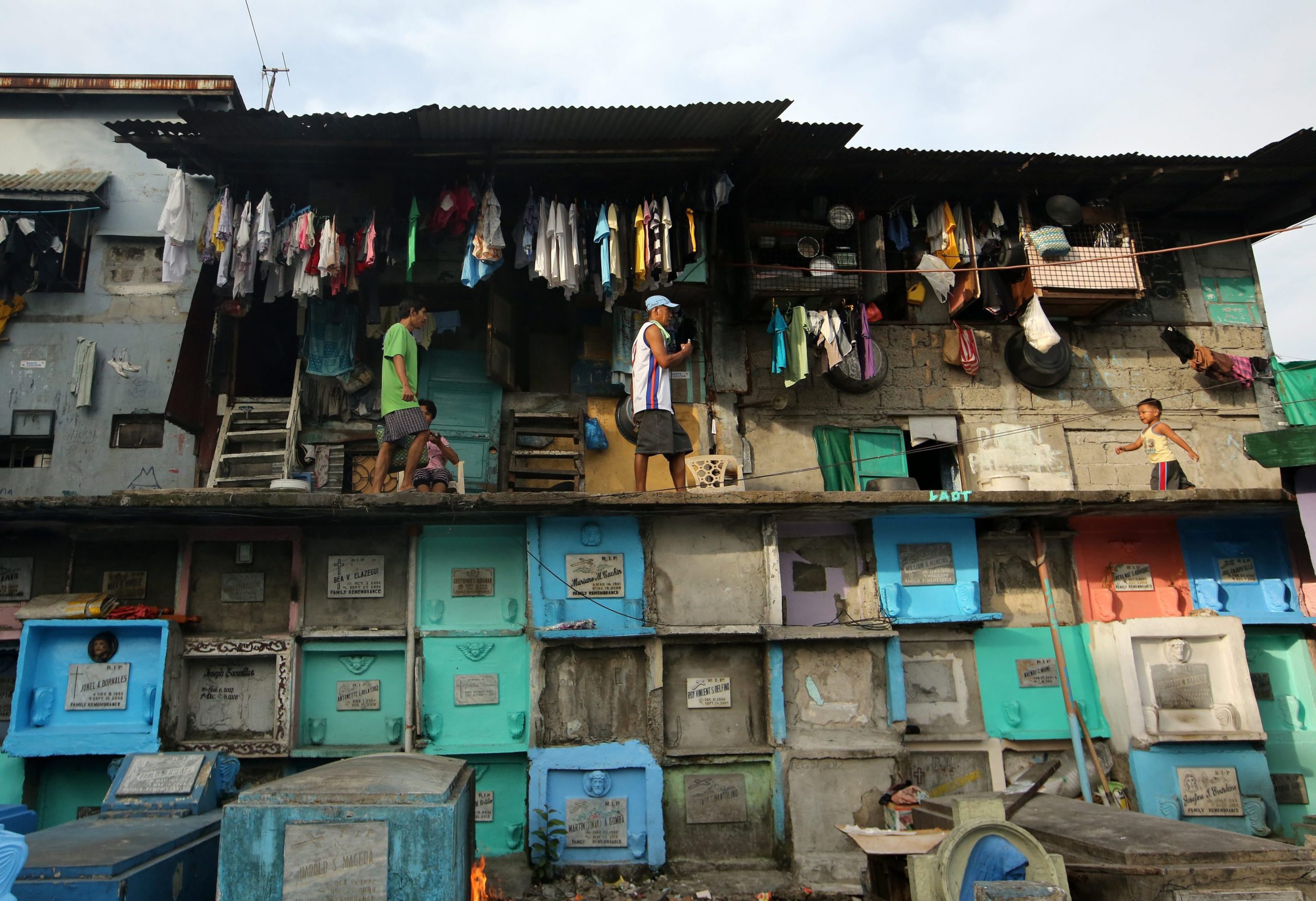 Cemitério de Manila. Uma fronteira ténue entre vivos e mortos