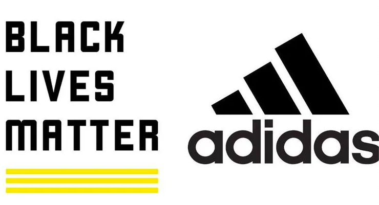 Adidas alega que o design do Black Lives Matter viola a sua marca registada