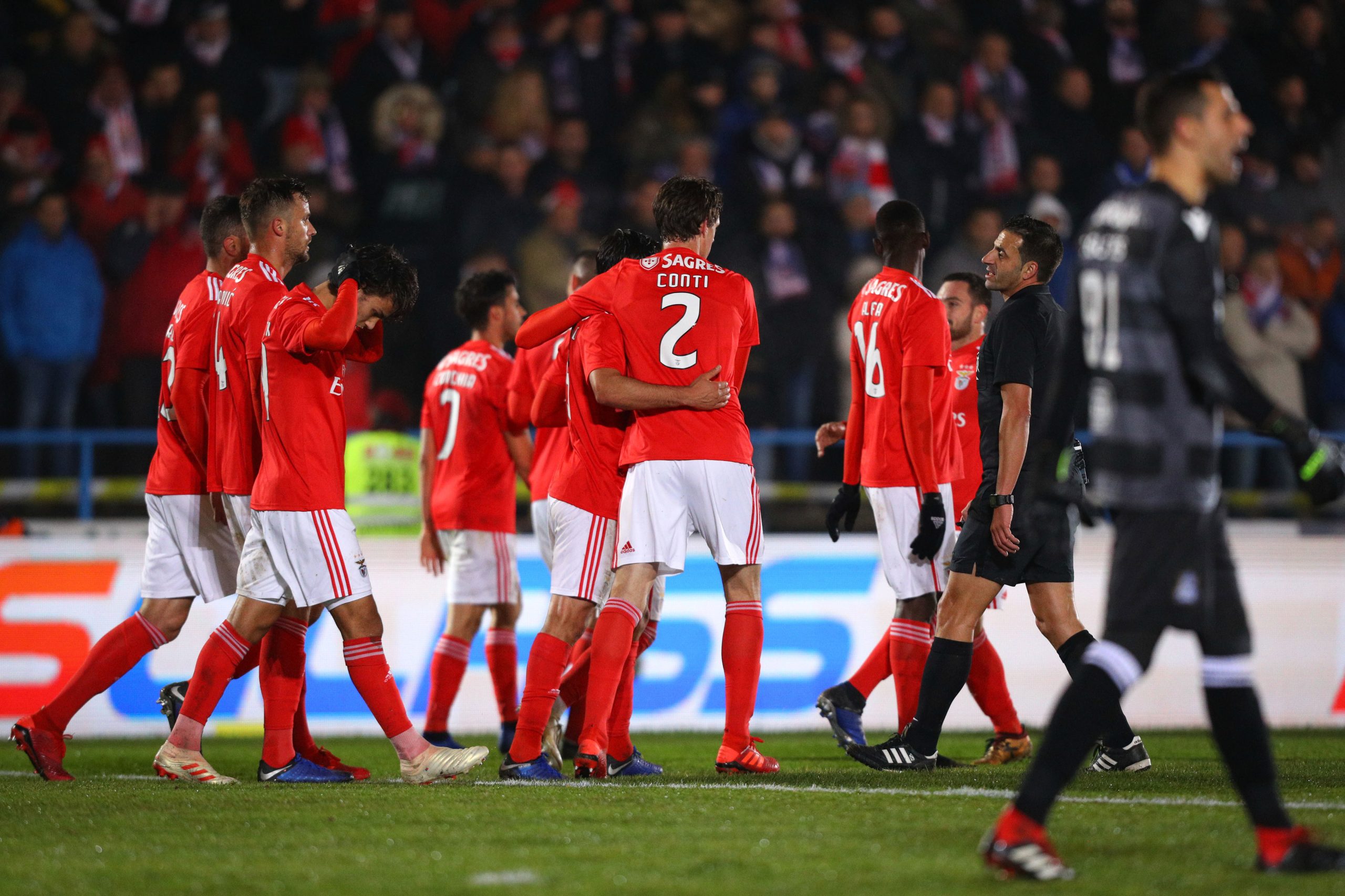 Taça de Portugal: Benfica vence Montalegre e apura-se para os quartos de final