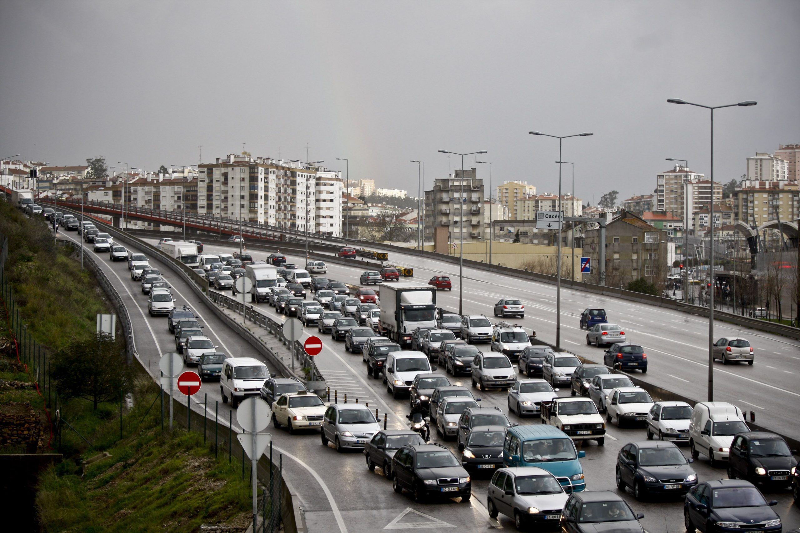 Via mais perigosa do país é o IC19 na zona de Lisboa