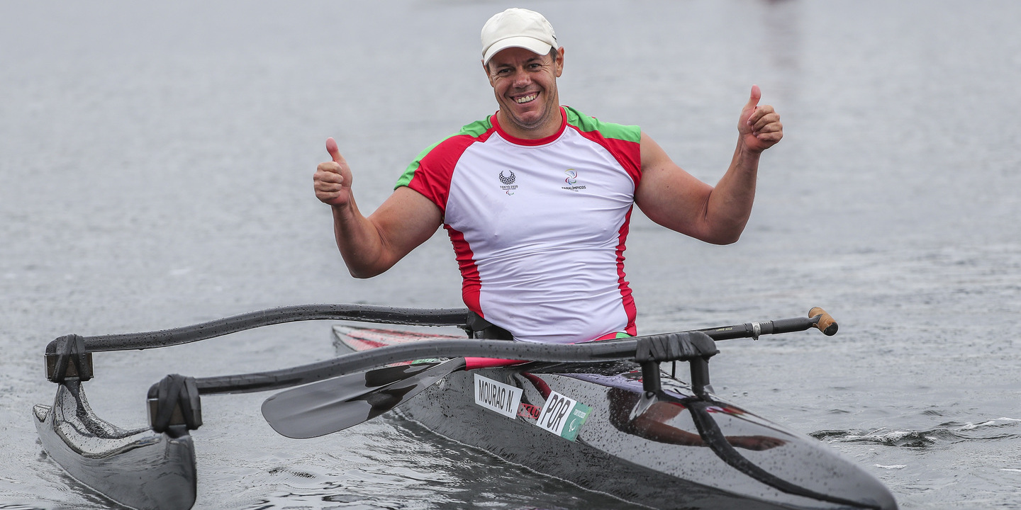 Norberto Mourão repete medalha de bronze nos Mundiais de canoagem adaptada