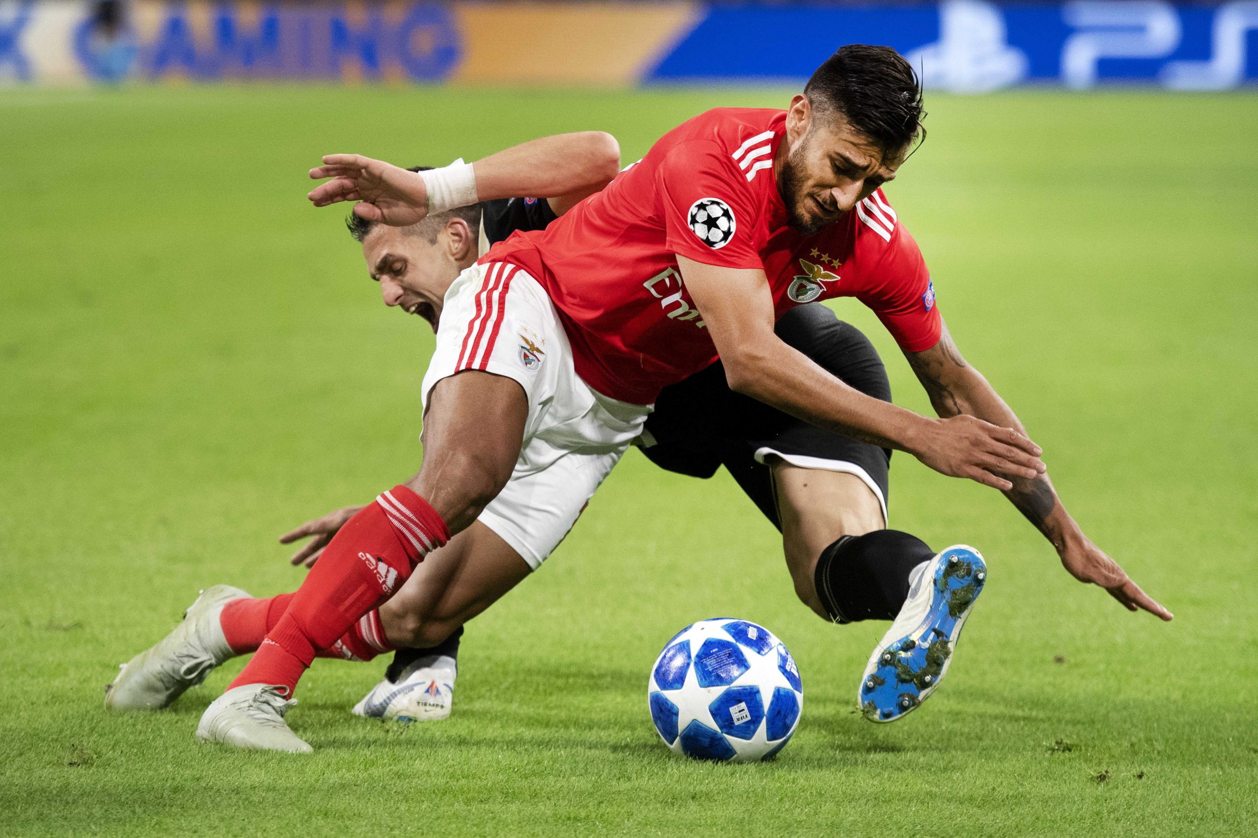 Salvio fora dos convocados do Benfica para deslocação a Tondela