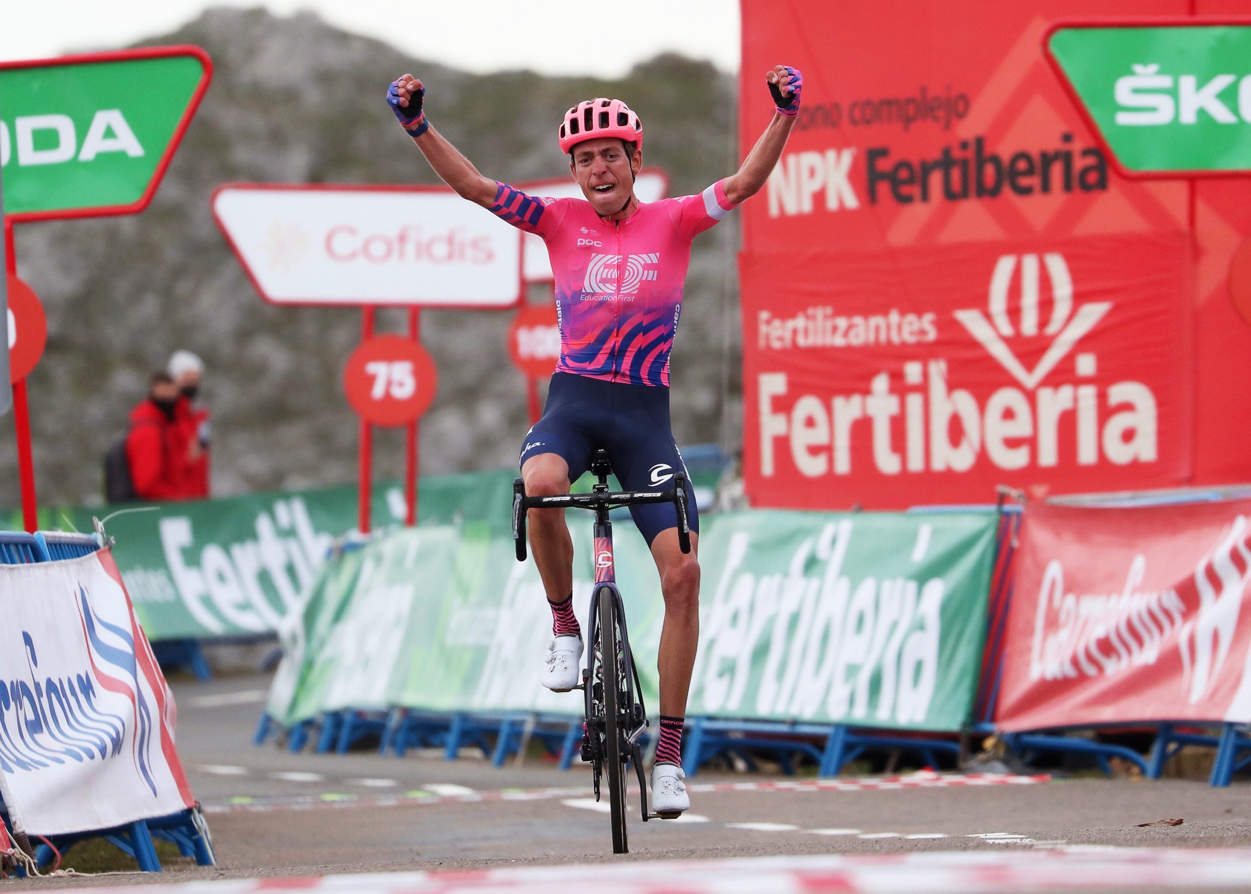 Volta a Espanha: Hugh Carthy conquista o Angliru, Carapaz regressa à liderança