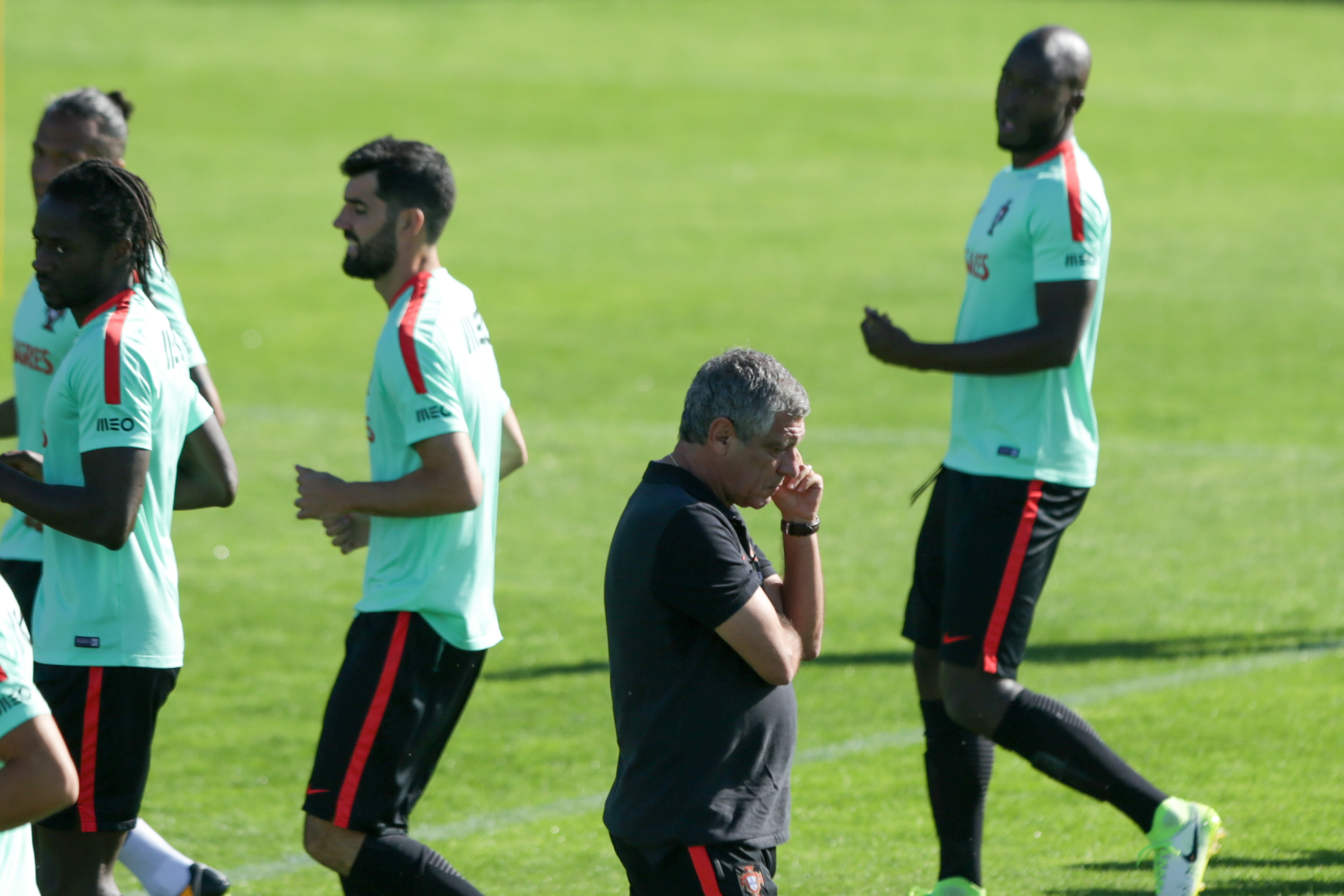 Portugal treina no sintético do Estádio Nacional de Andorra