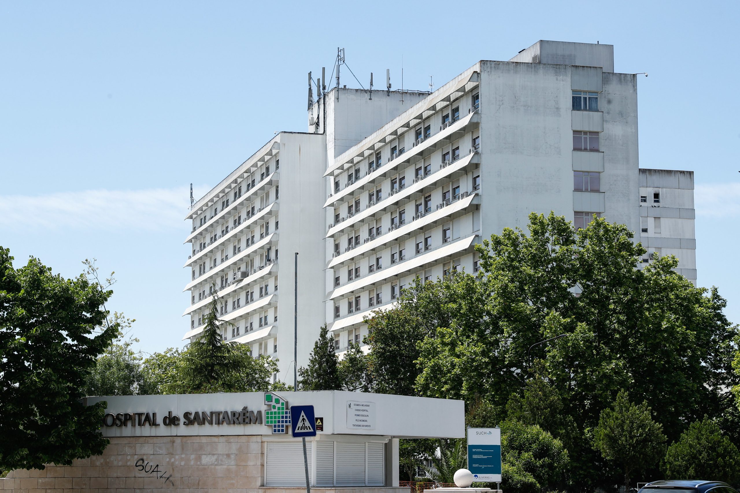 Covid-19: Testes suspensos no Hospital de Santarém serão retomados na segunda-feira em novo local