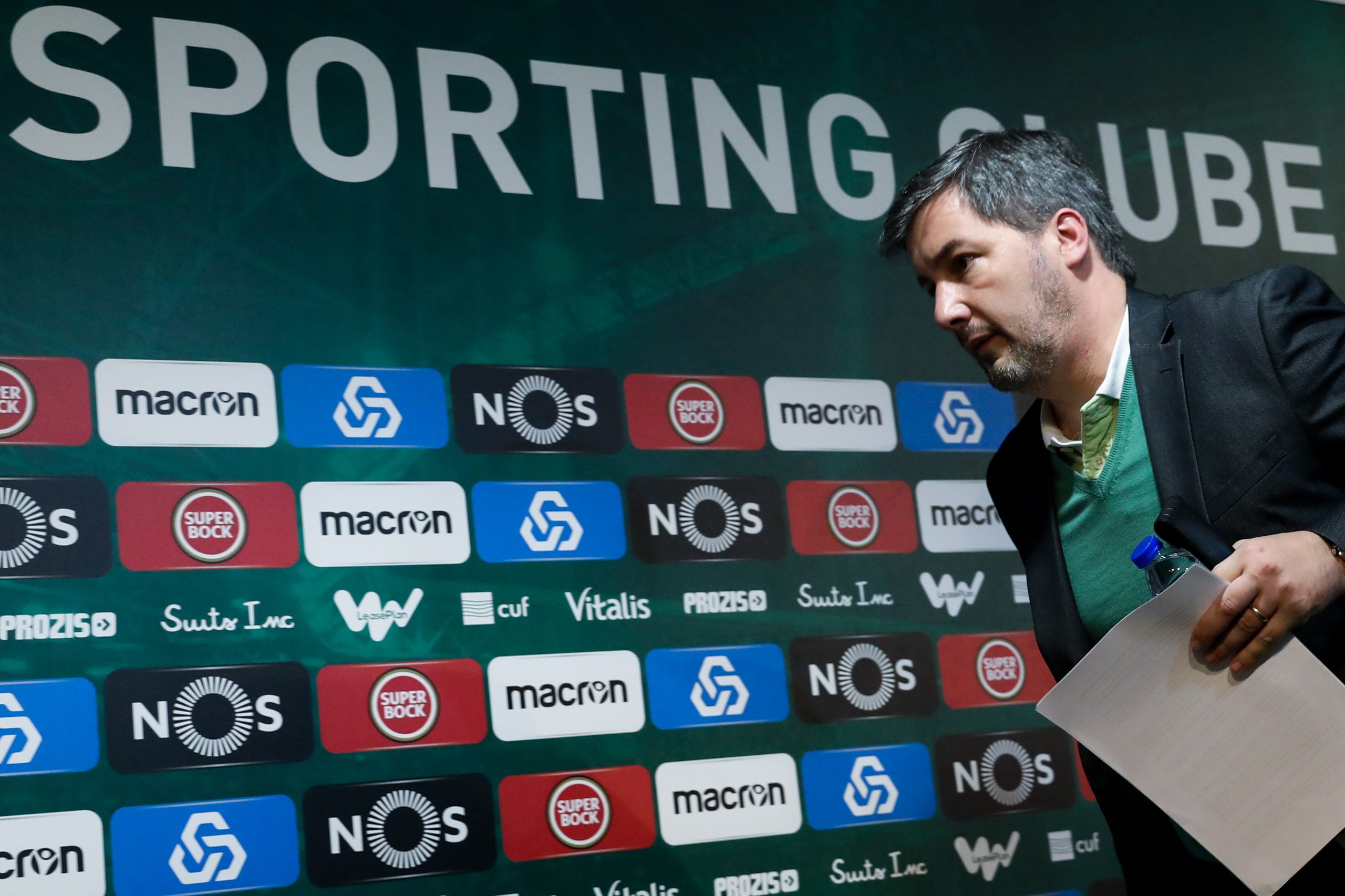 Bruno de Carvalho: “O Sporting nada pode fazer a não ser receber-nos como presidente do Sporting e como elementos do Conselho diretivo”