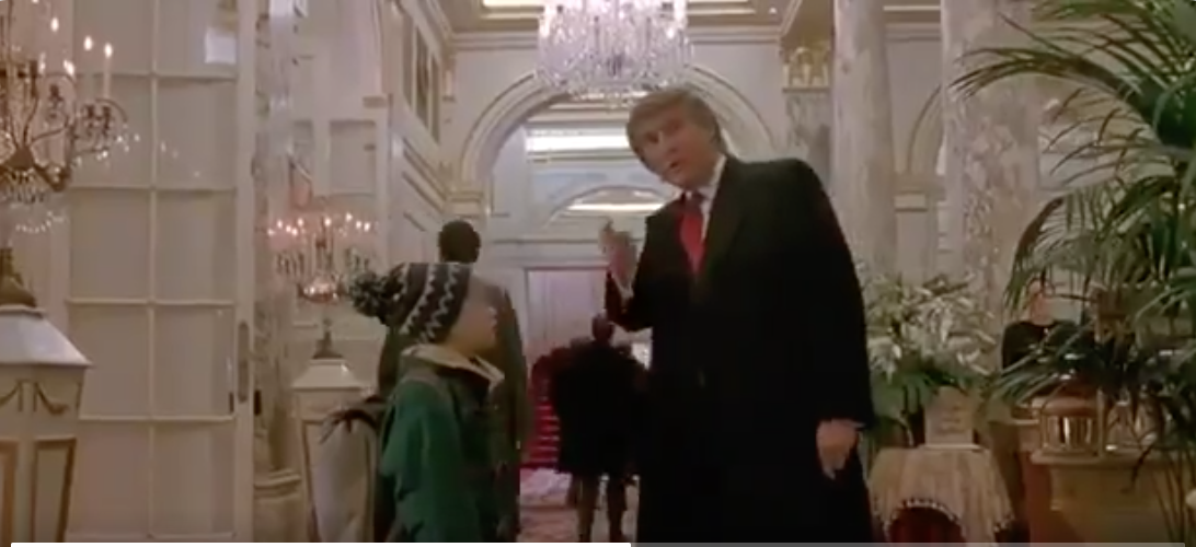 Cena com Donald Trump foi cortada de “Sozinho em Casa”. E a polémica estalou
