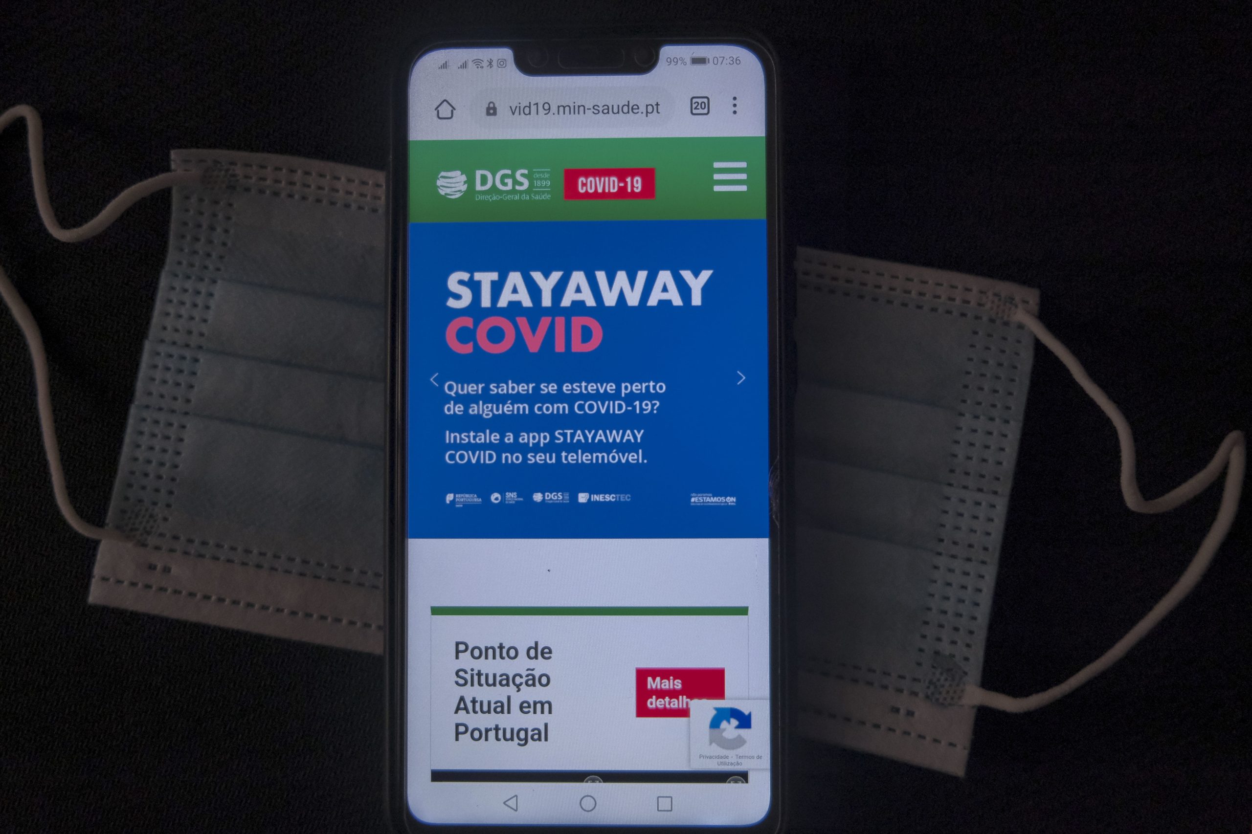 Governo quer alterar aplicação Stayaway Covid
