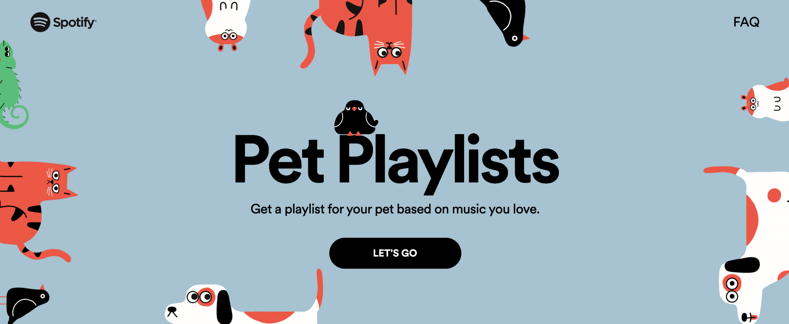 Já fez a playlist para o seu tareco? Spotify dá uma ajuda na escolha das ‘cãoções’