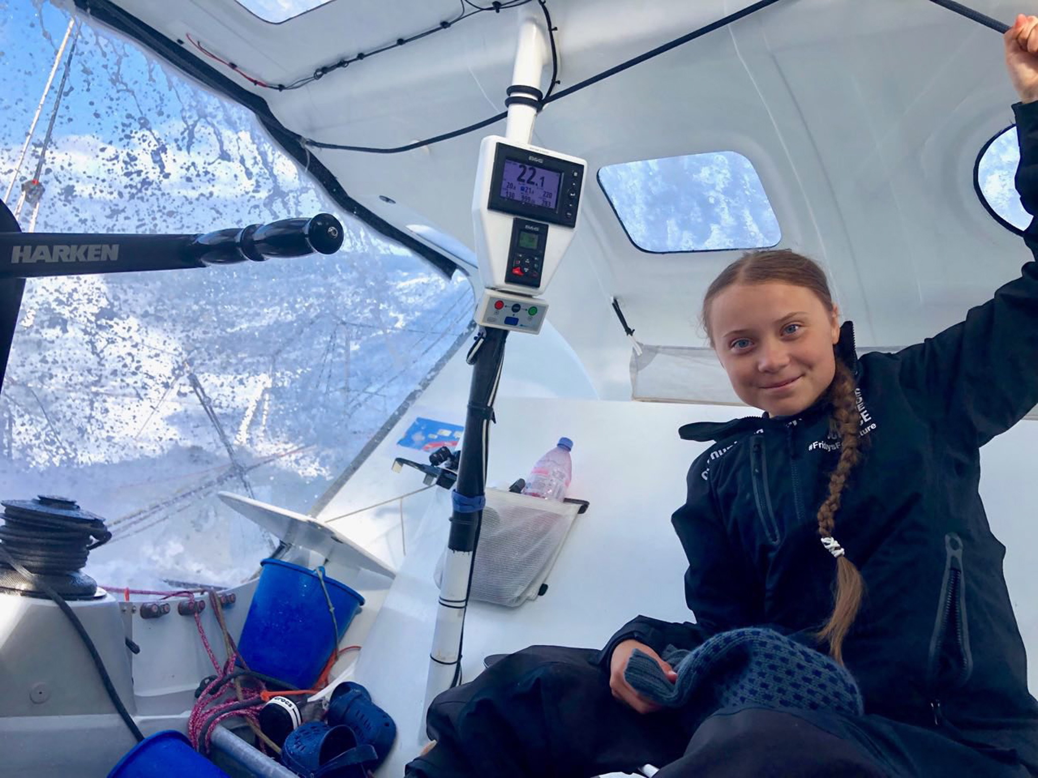 Ativista Greta Thunberg chega hoje a Nova Iorque a bordo de veleiro ecológico