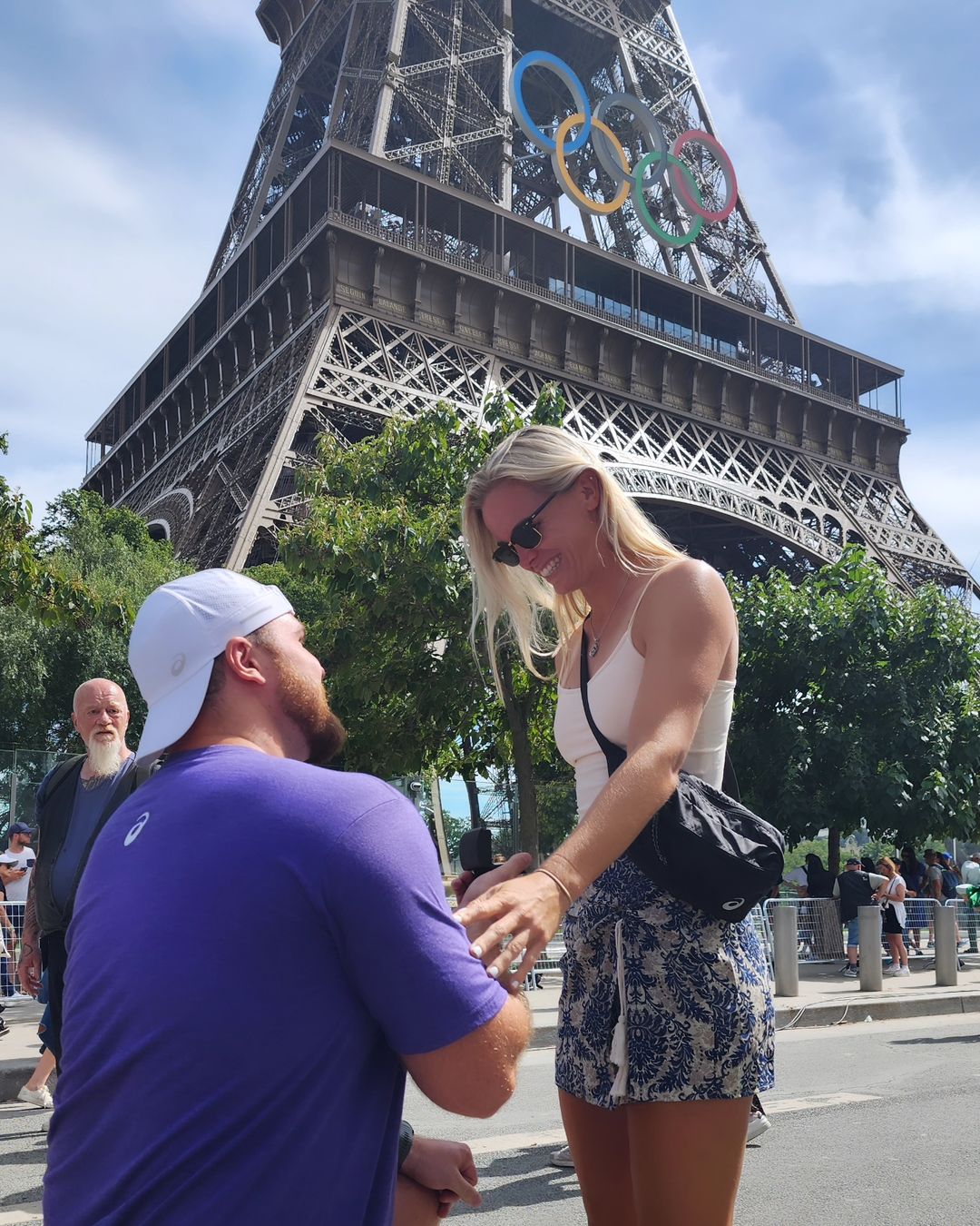 Paris é mesmo a cidade do amor e estes foram os Jogos Olímpicos com mais pedidos de casamento