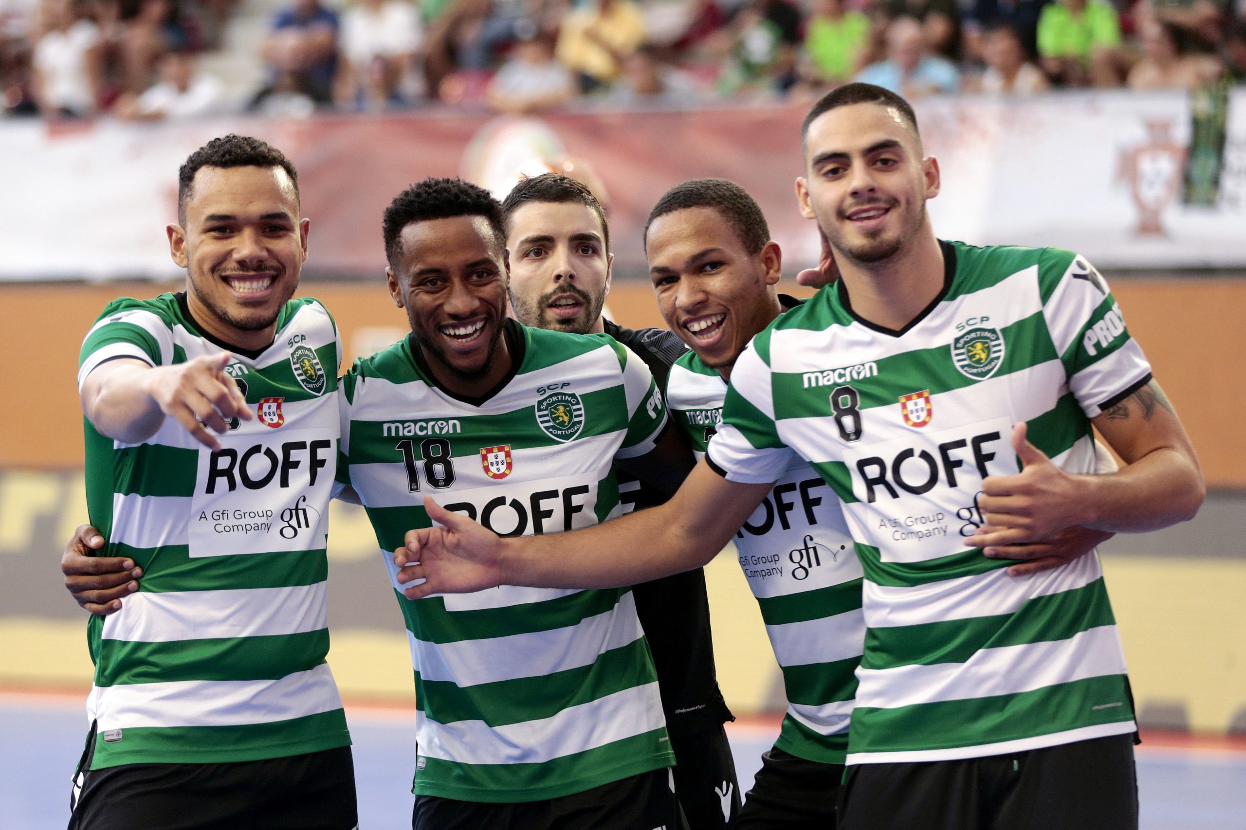Sporting estreia-se a vencer na Liga dos Campeões de futsal