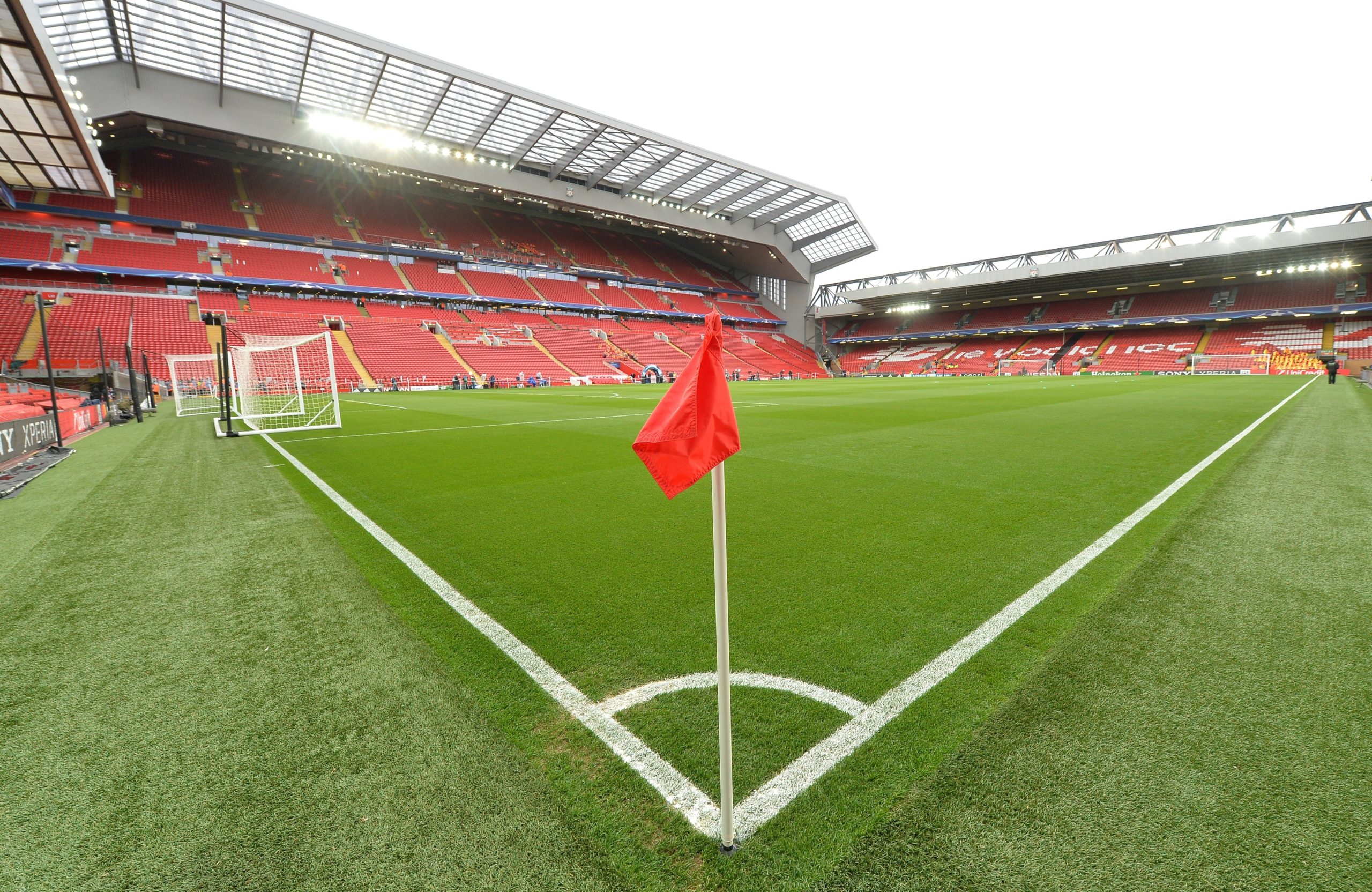Liverpool suspende por um ano obras de ampliação de Anfield Road