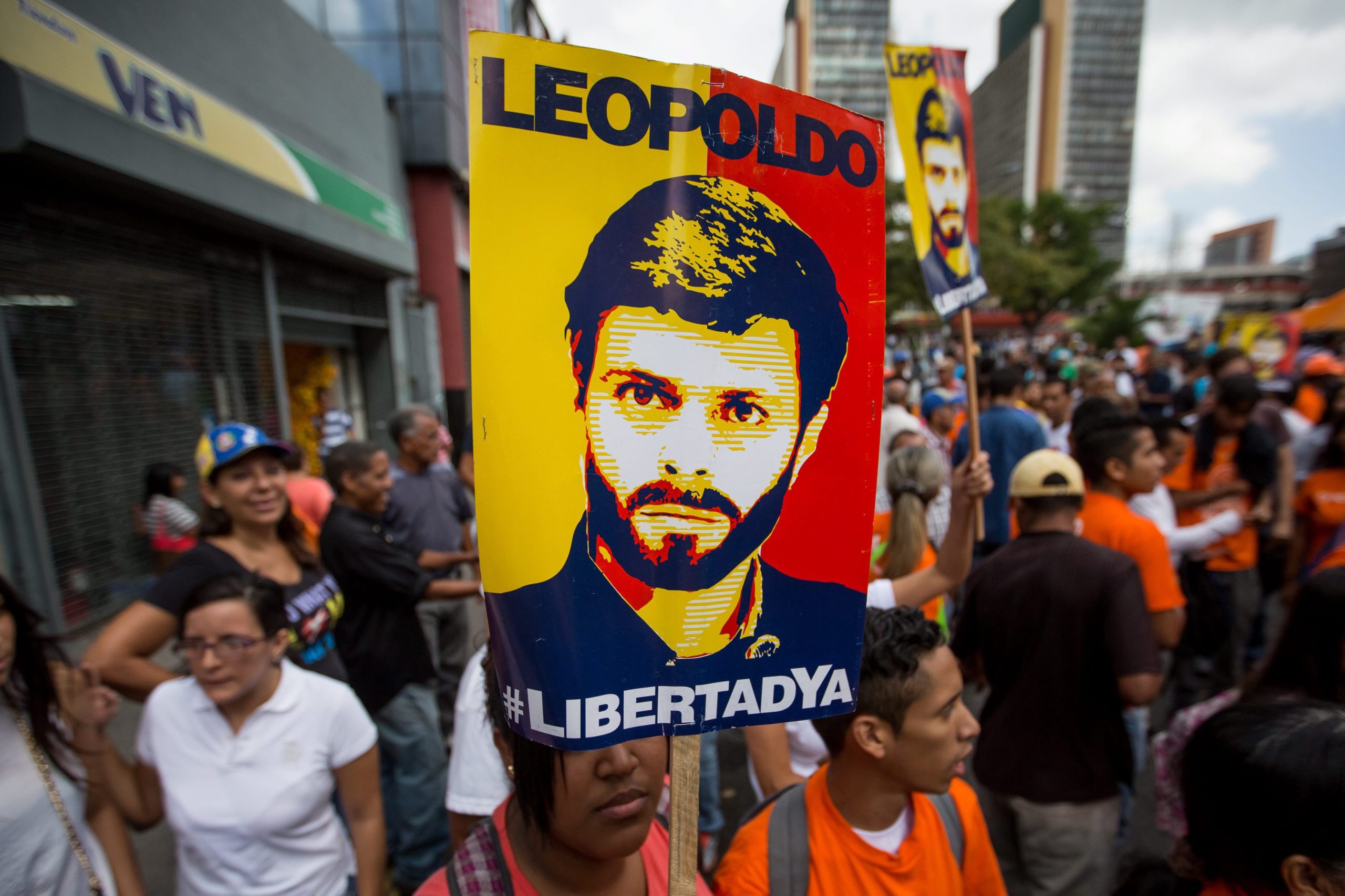 Donald Trump pede libertação de dirigente político venezuelano